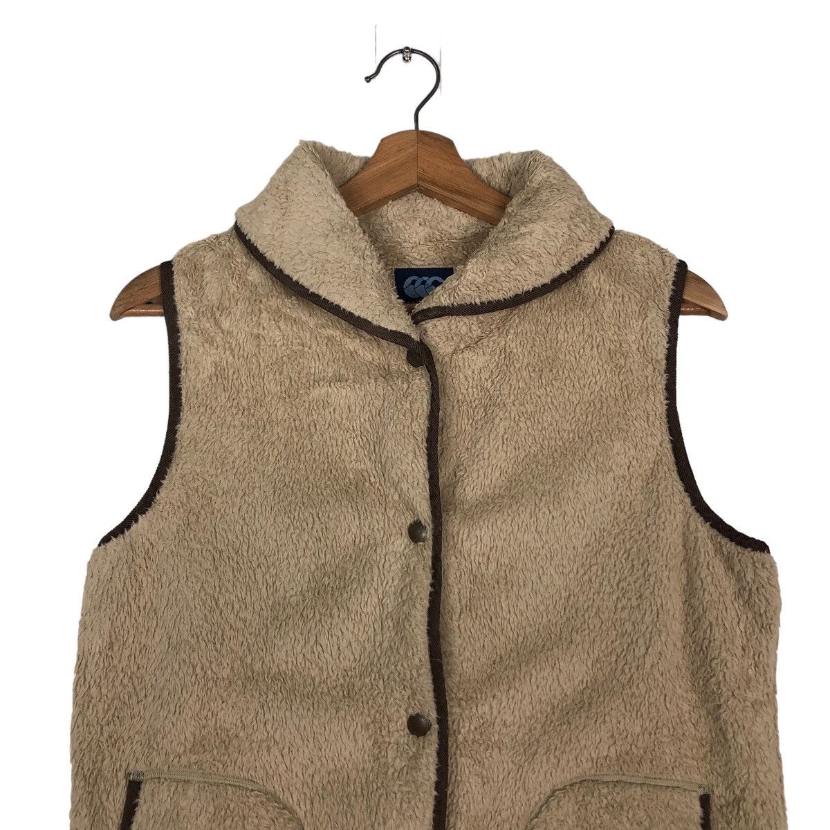 Canterbury of New Zealand 🔥VINTAGE FLEECE VEST DIPE PILE CANTERBURY Size US M / EU 48-50 / 2 - 3 Thumbnail