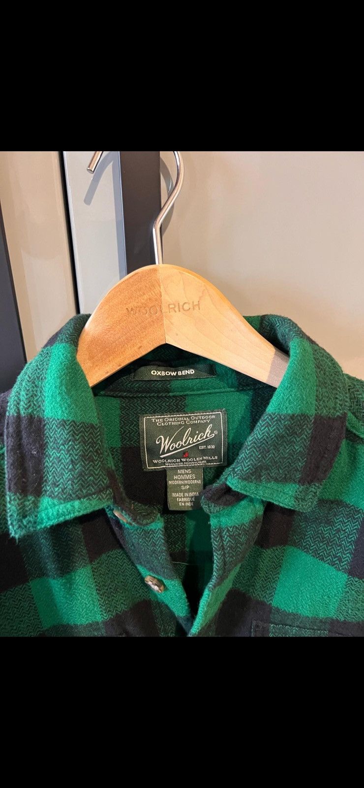Woolrich Woolen Mills Woolrich Oxbow Flannel Overshirt S Size US S / EU 44-46 / 1 - 2 Thumbnail