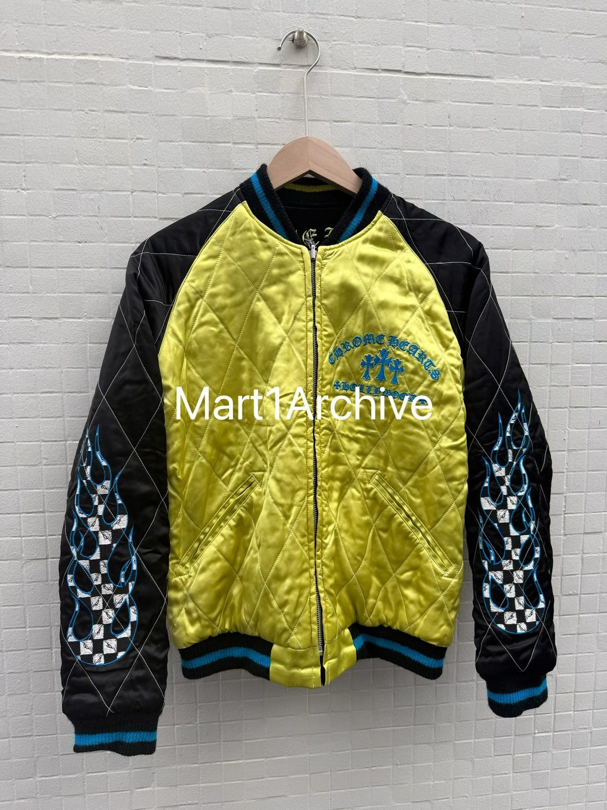 Chrome Hearts Chrome Hearts Matty boy reversible bomber jacket Size US S / EU 44-46 / 1 - 1 Thumbnail