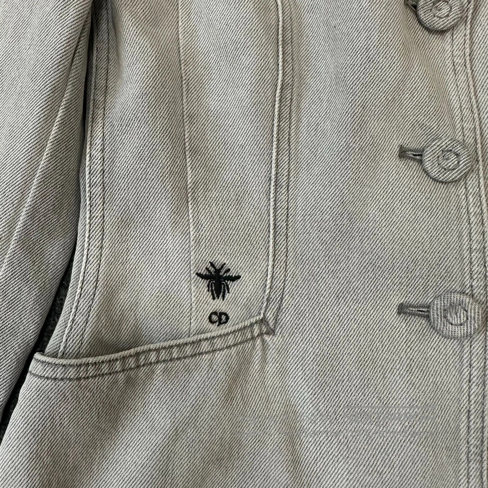 Dior Dior Bee Casual Denim Blazer Jacket. Size US XS / EU 42 / 0 - 2 Thumbnail