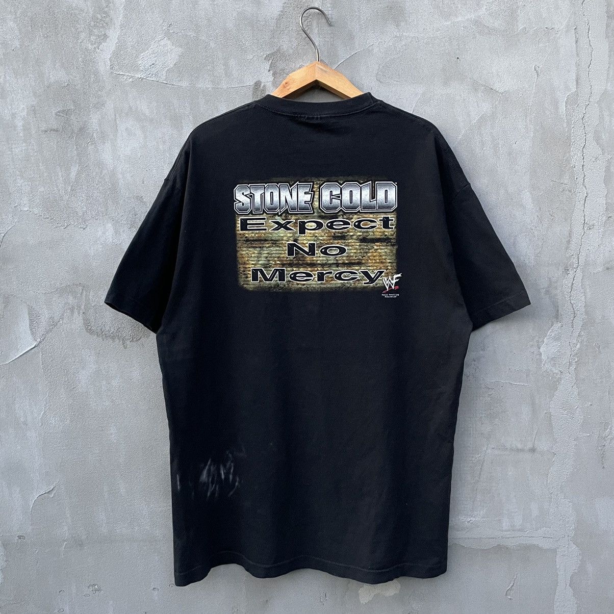 WWE Vintage 2000 WWF Stone Cold Except No Mercy T-Shirt Size US XL / EU 56 / 4 - 3 Thumbnail