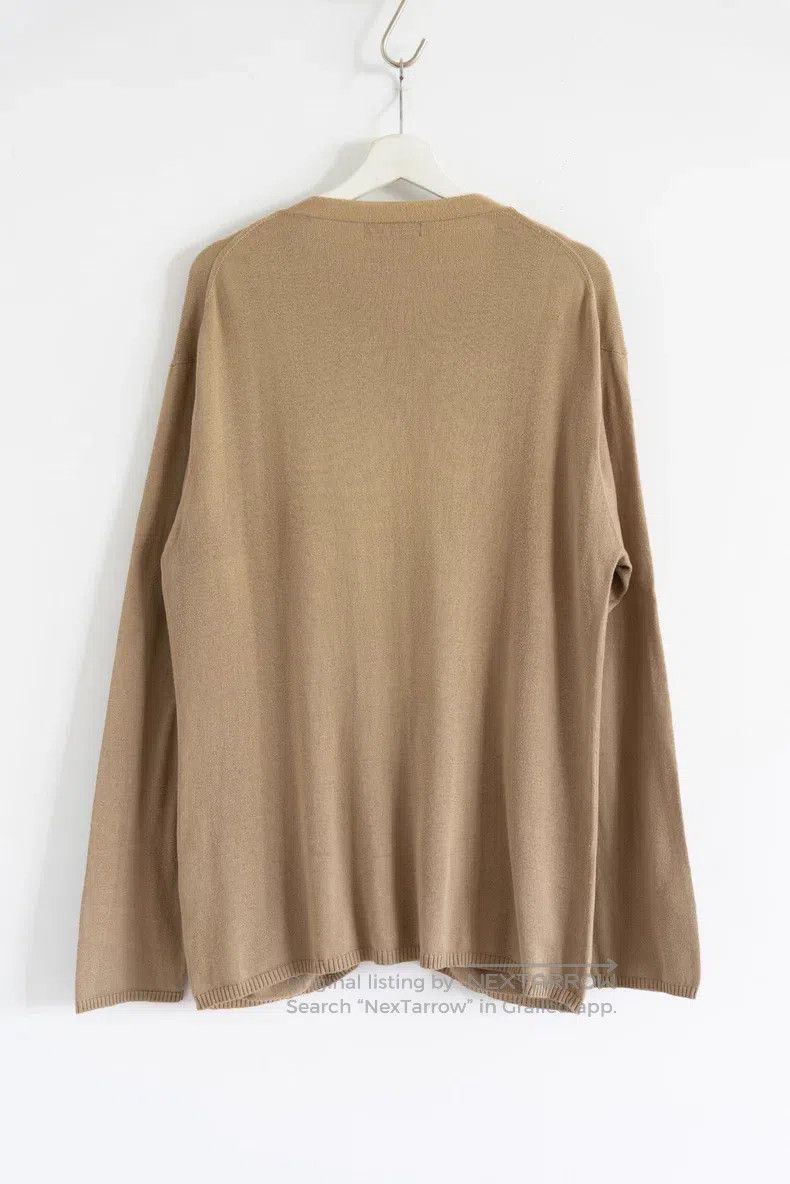 Yohji Yamamoto YOHJI YAMAMOTO Camel Color Zipper Knit Cardigan Size US L / EU 52-54 / 3 - 2 Thumbnail