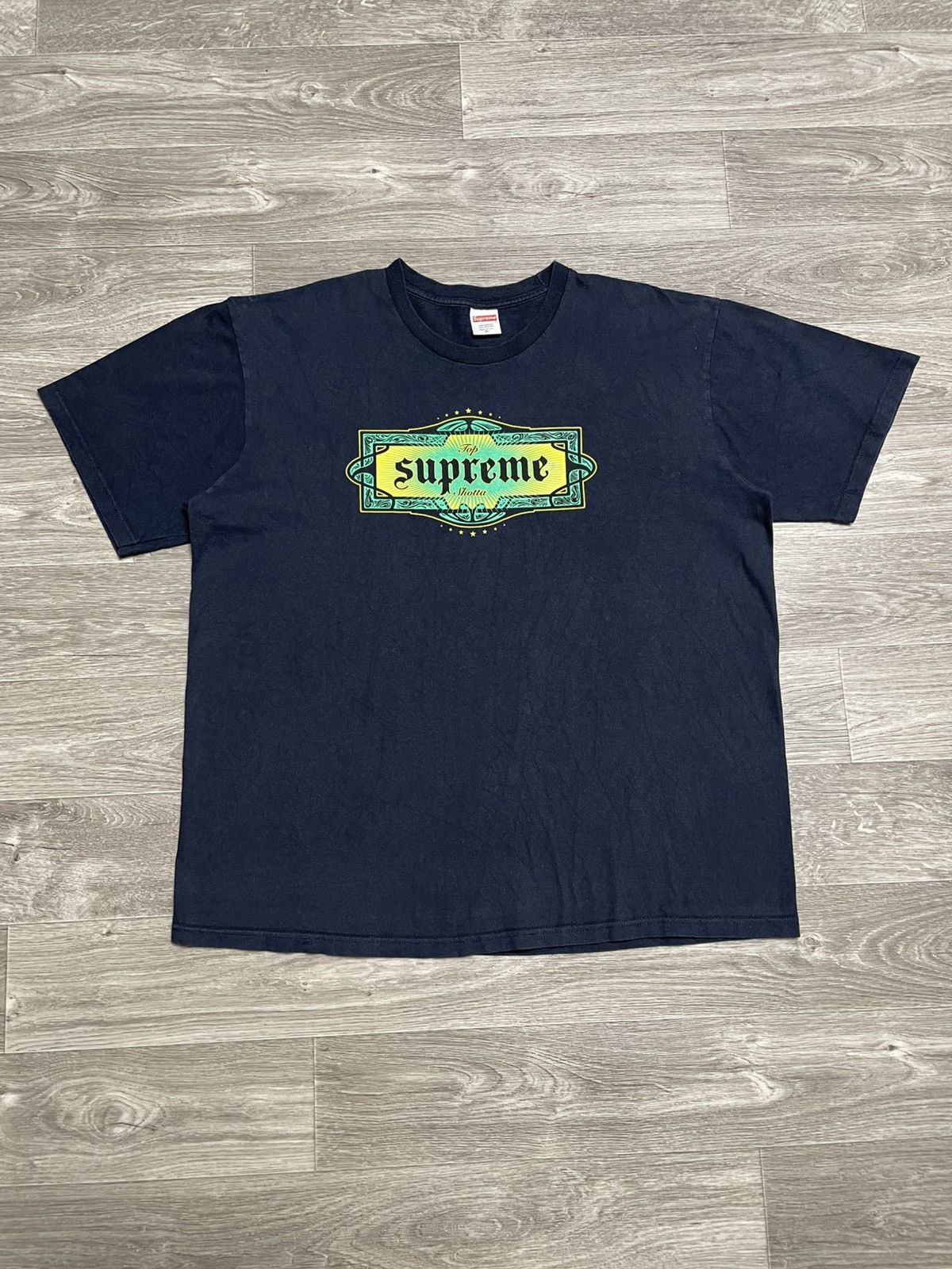 Supreme Supreme Top Shotta Black T-Shirt Size US XL / EU 56 / 4 - 1 Thumbnail