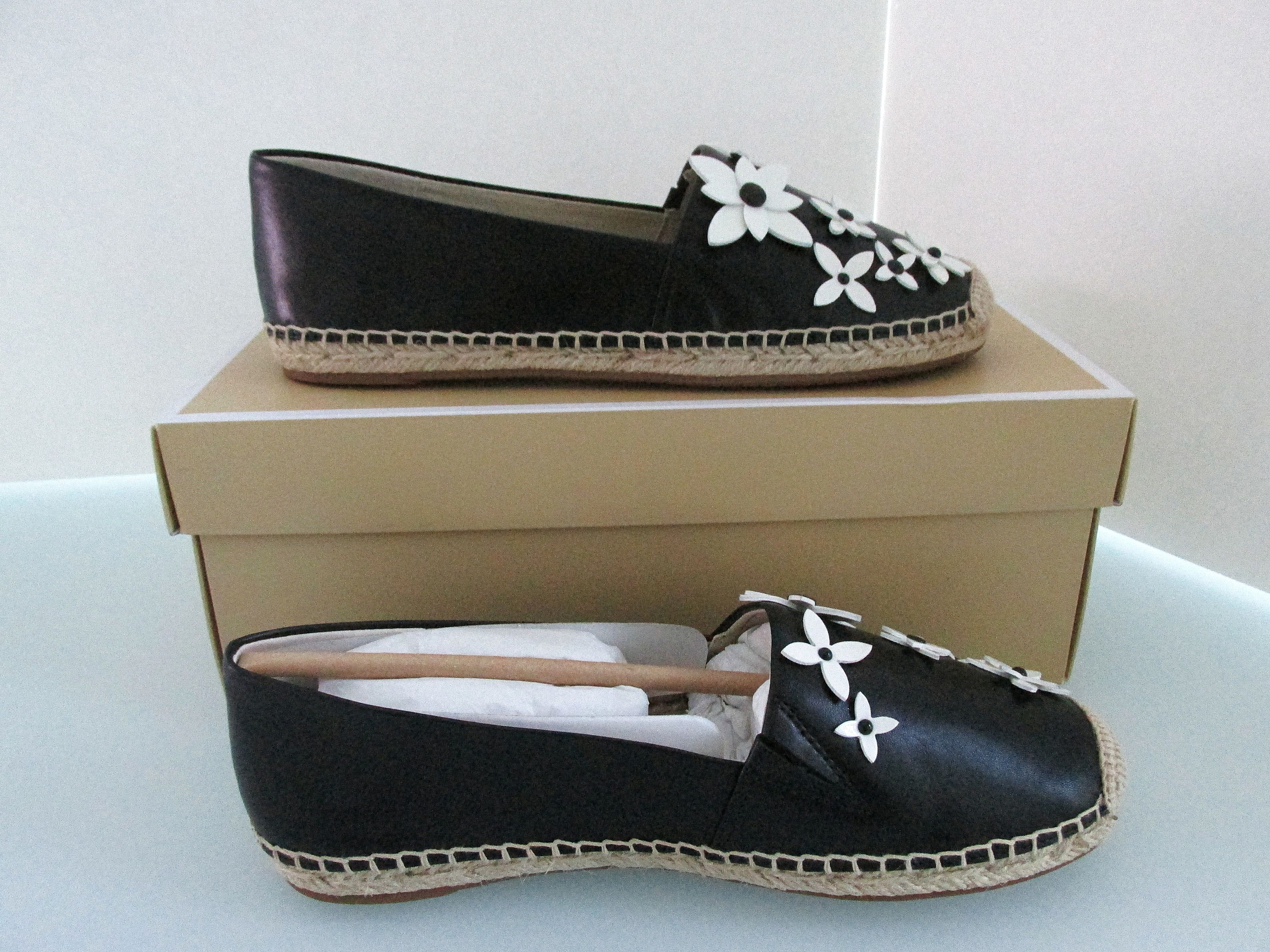 Michael Kors Michael Kors New (Lola) Leather Espadrilles Size 7 1/2 Size US 7.5 / IT 37.5 - 2 Thumbnail