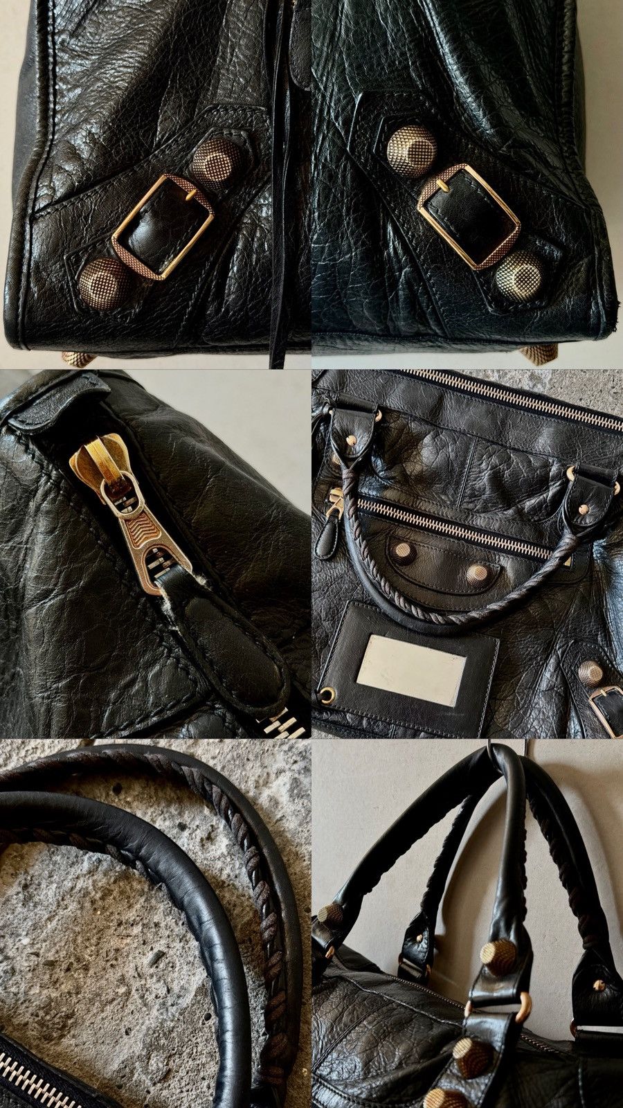 Balenciaga Balenciaga - 2000’s - Classic Le City - Lambskin Work Bag Size ONE SIZE - 21 Thumbnail