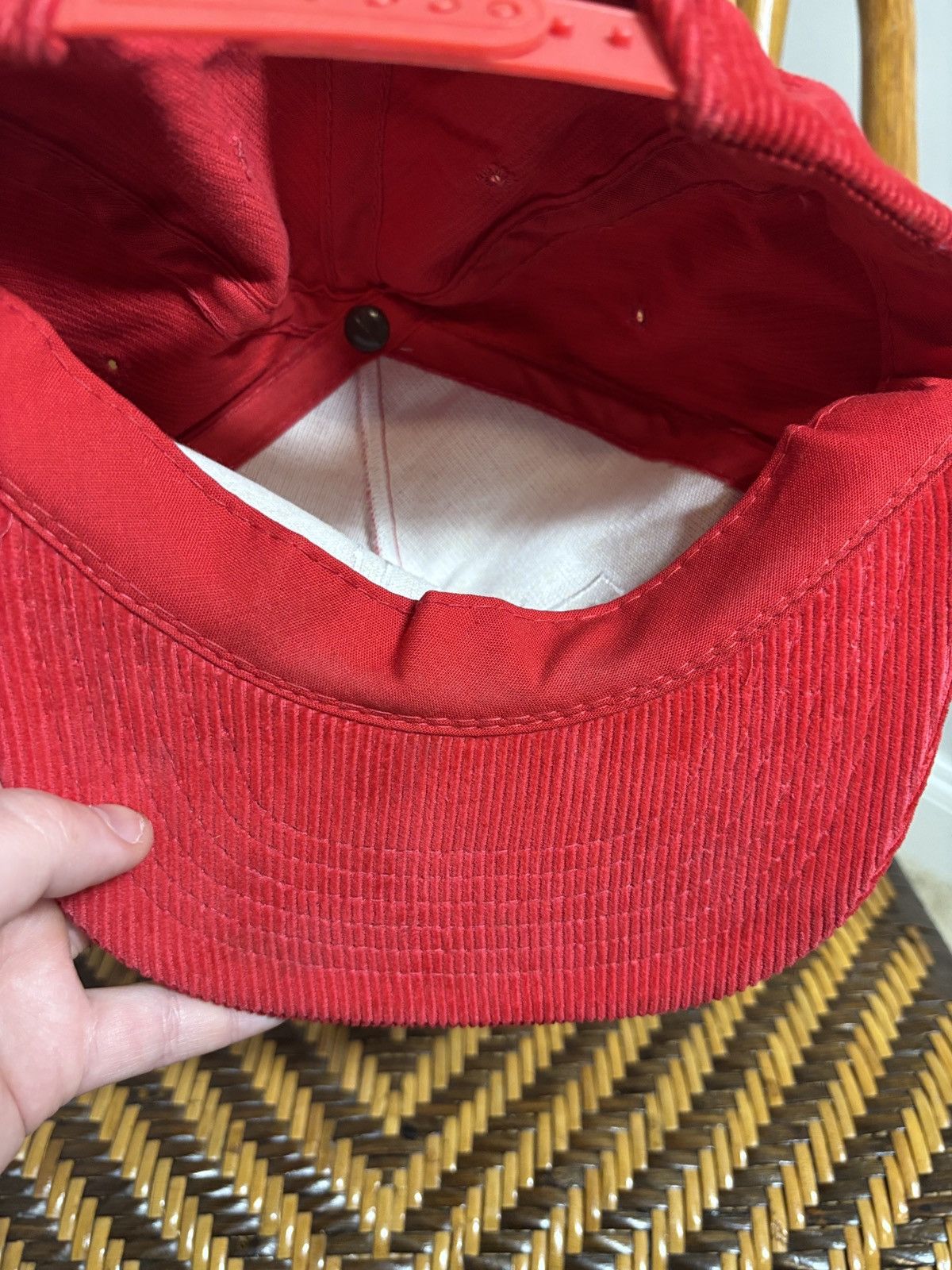 Vintage Vtg RPI Rensselaer Polytechnic Youngan Corduroy Snapback Hat Size ONE SIZE - 5 Thumbnail