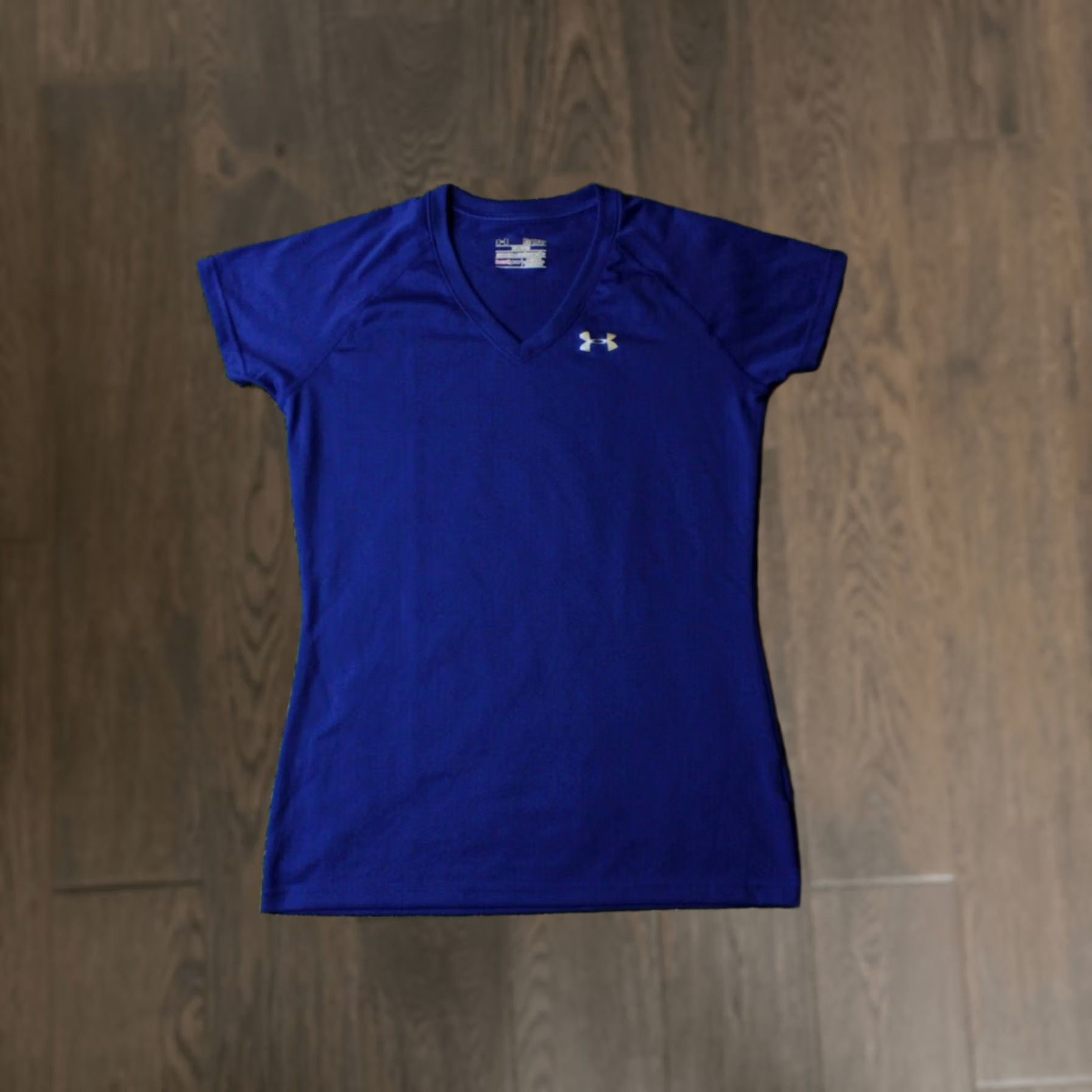 Under Armour UNDER ARMOUR HEATGEAR WOMEN SHIRT XS BLUE COMPRESSION TRAINING T-SHIRT jersey ORIGINAL SIZE XS Size XS / US 0-2 / IT 36-38 - 1 Thumbnail