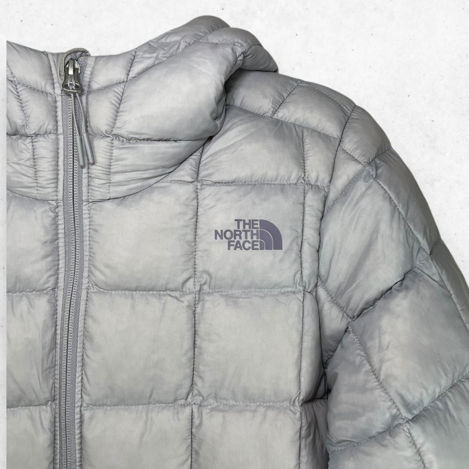 The North Face The North Face Womens Medium ThermoBall Hoodie Lavender Grey Size M / US 6-8 / IT 42-44 - 3 Thumbnail
