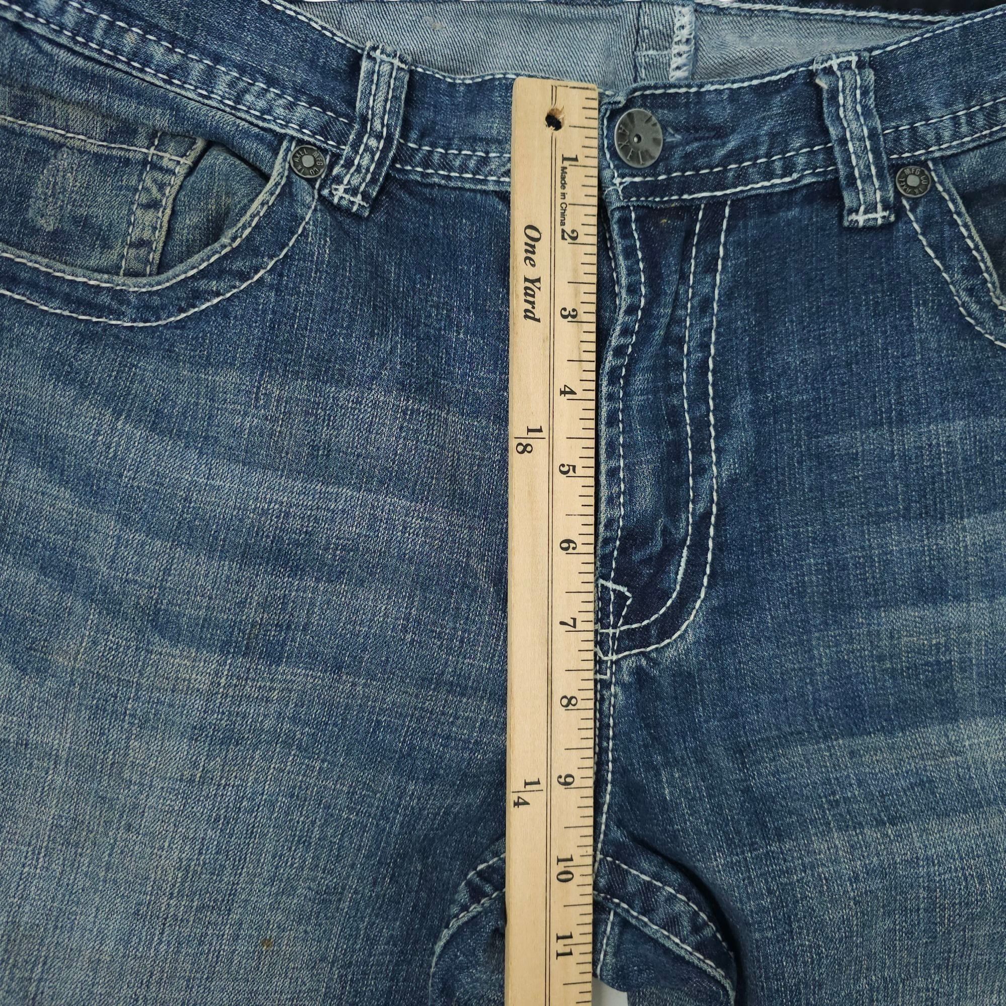 Other T K Axel Vintage Boot Cut Jeans Mens 36 x 30 Distressed Size US 36 / EU 52 - 4 Thumbnail