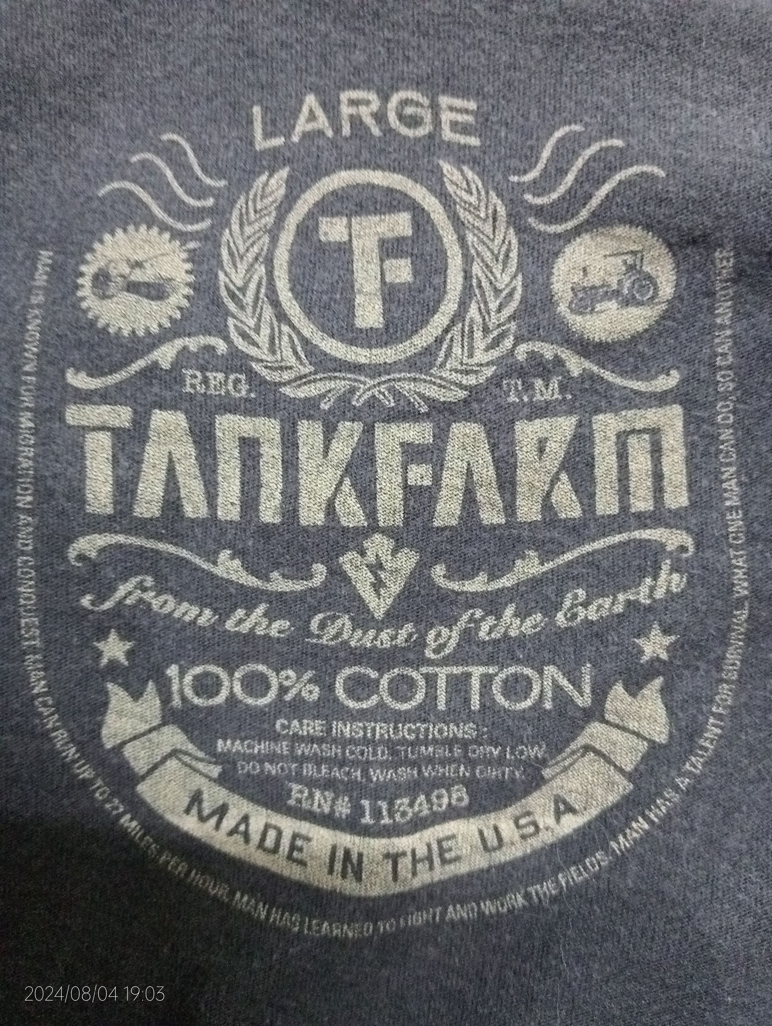 Tankfarm & Co. Tankfarm & Co Clothing USA Tee Size US L / EU 52-54 / 3 - 2 Thumbnail