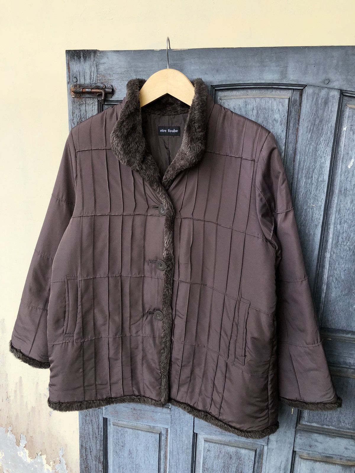 Vintage Etre Foube Japanese Fur Jacket Winter GOA KAPITAL Style Size US L / EU 52-54 / 3 - 3 Thumbnail