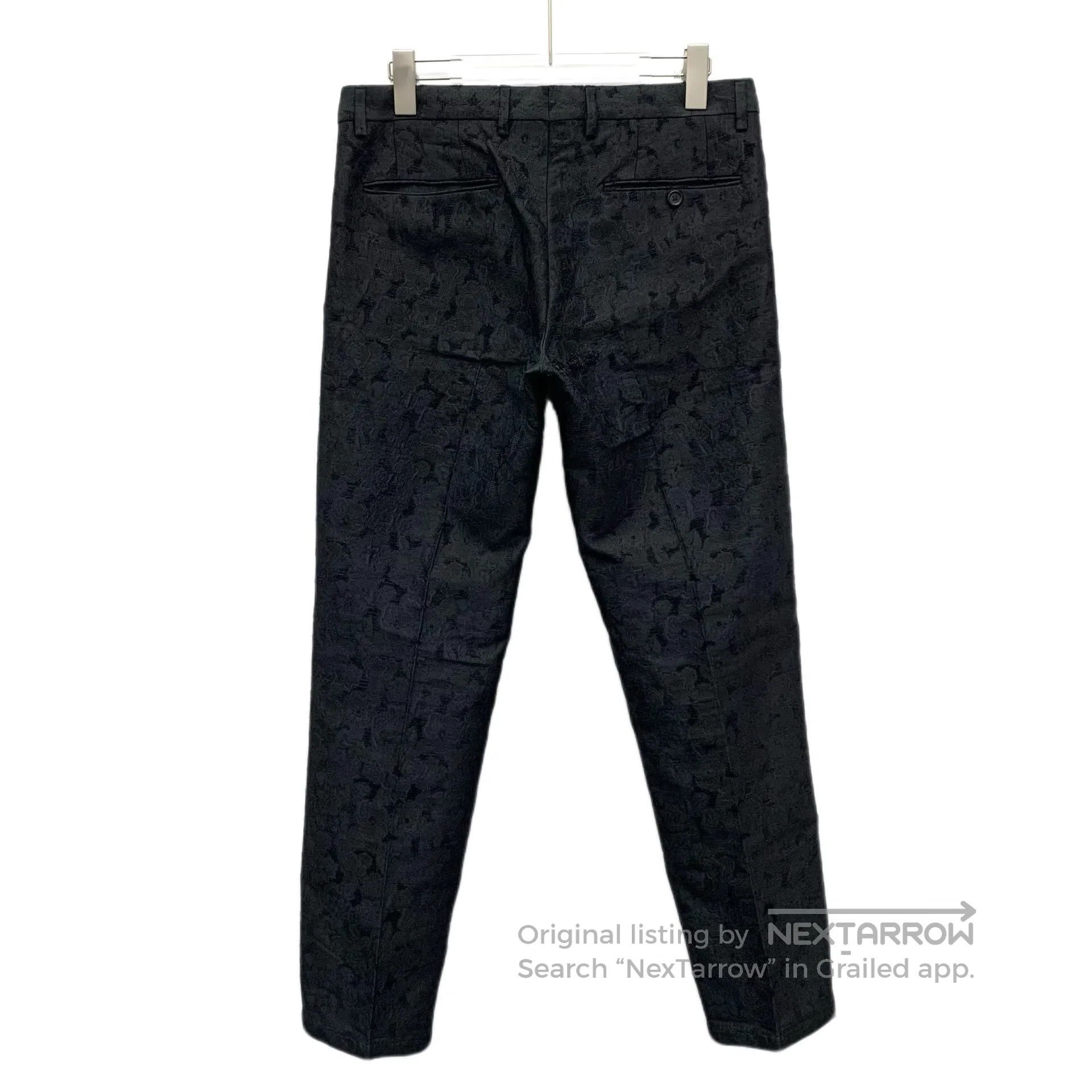 Dolce & Gabbana Dolce Gabbana Black lace floral embroidery casual long pan Size US 30 / EU 46 - 2 Thumbnail