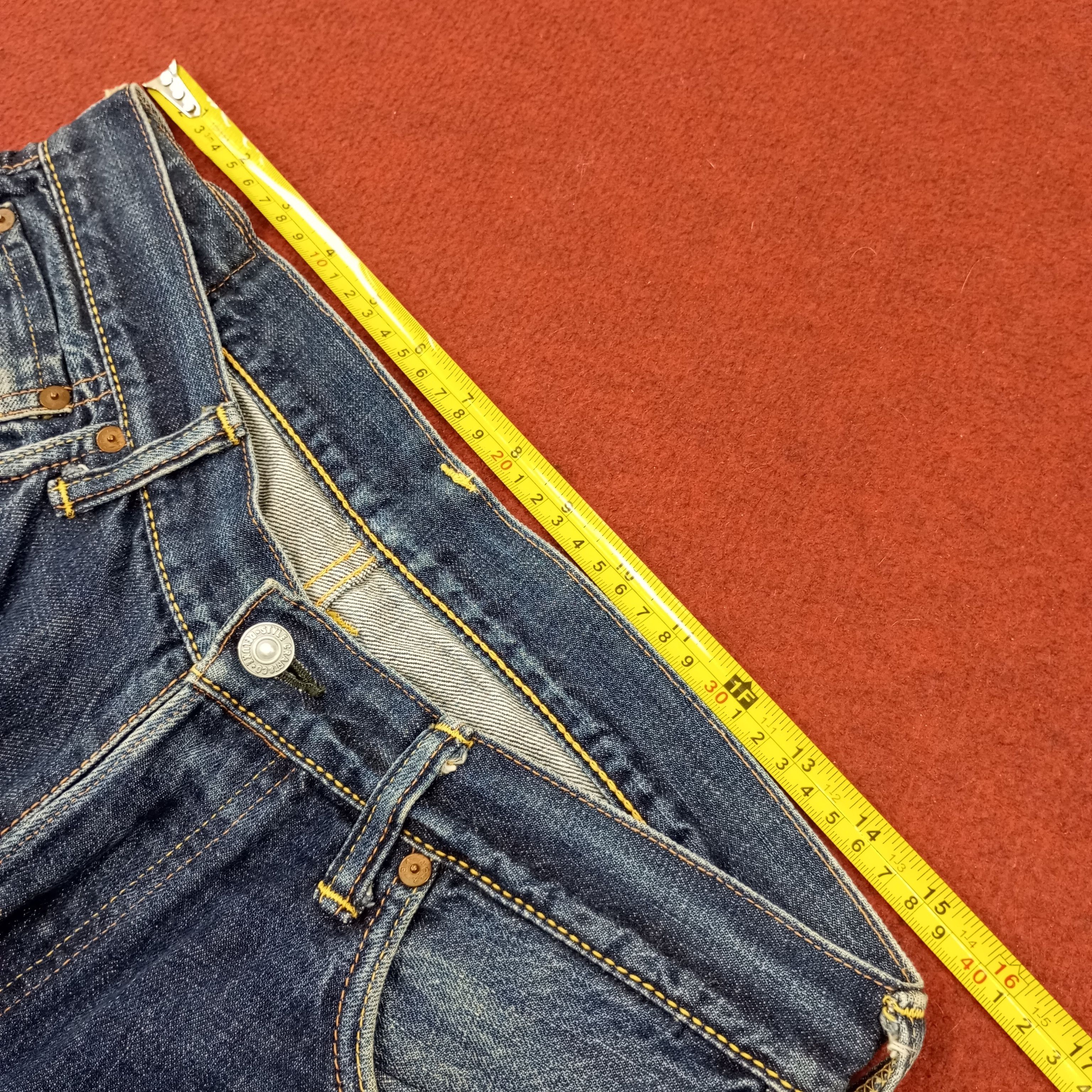 Evisu × Japanese Brand × Vintage Evisu Japanese Brand Fashion Style Custom Daicock Jeans Size US 31 - 7 Thumbnail