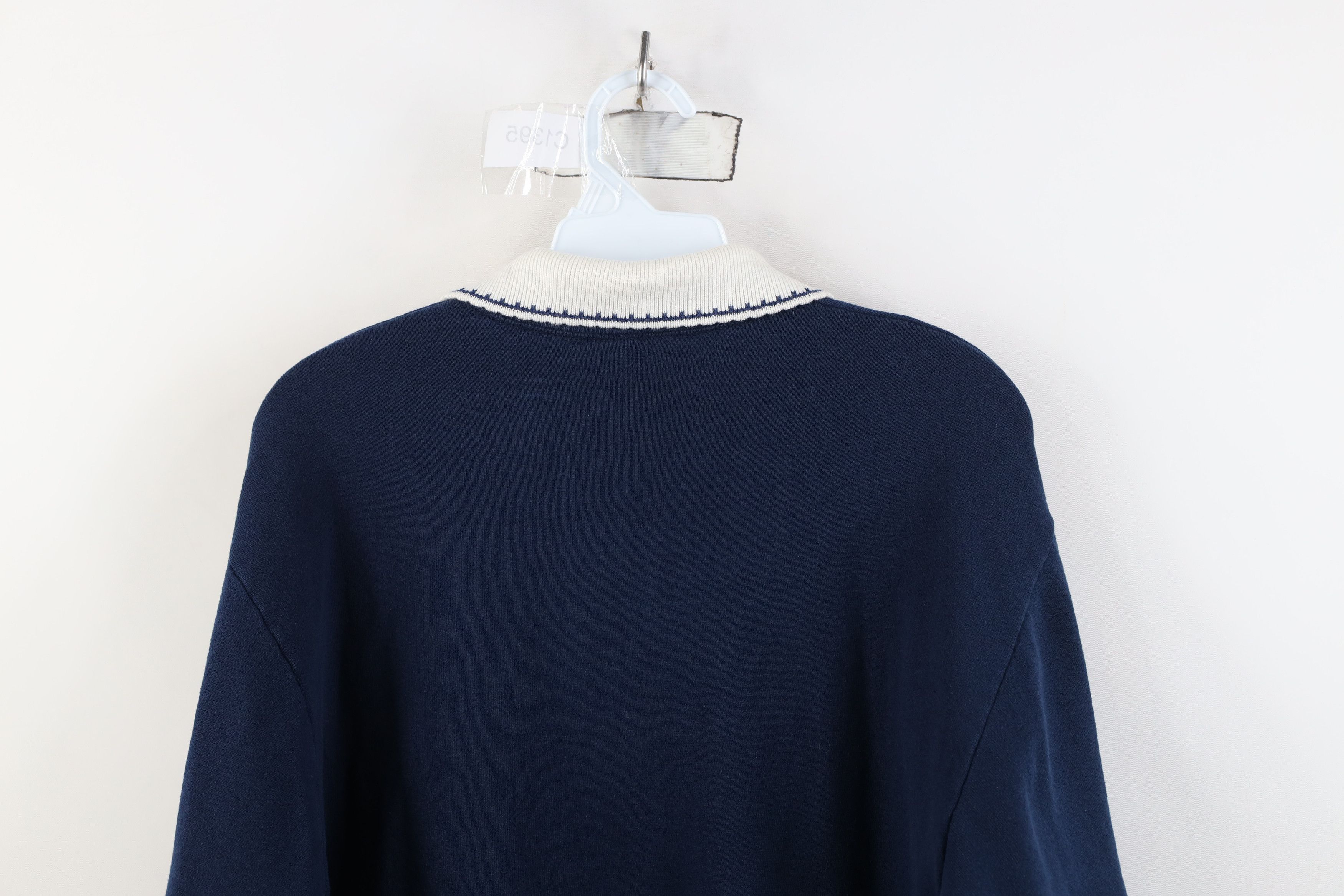 Vintage Vintage 90s Streetwear Christmas Collared Sweatshirt USA Size M / US 6-8 / IT 42-44 - 14 Thumbnail