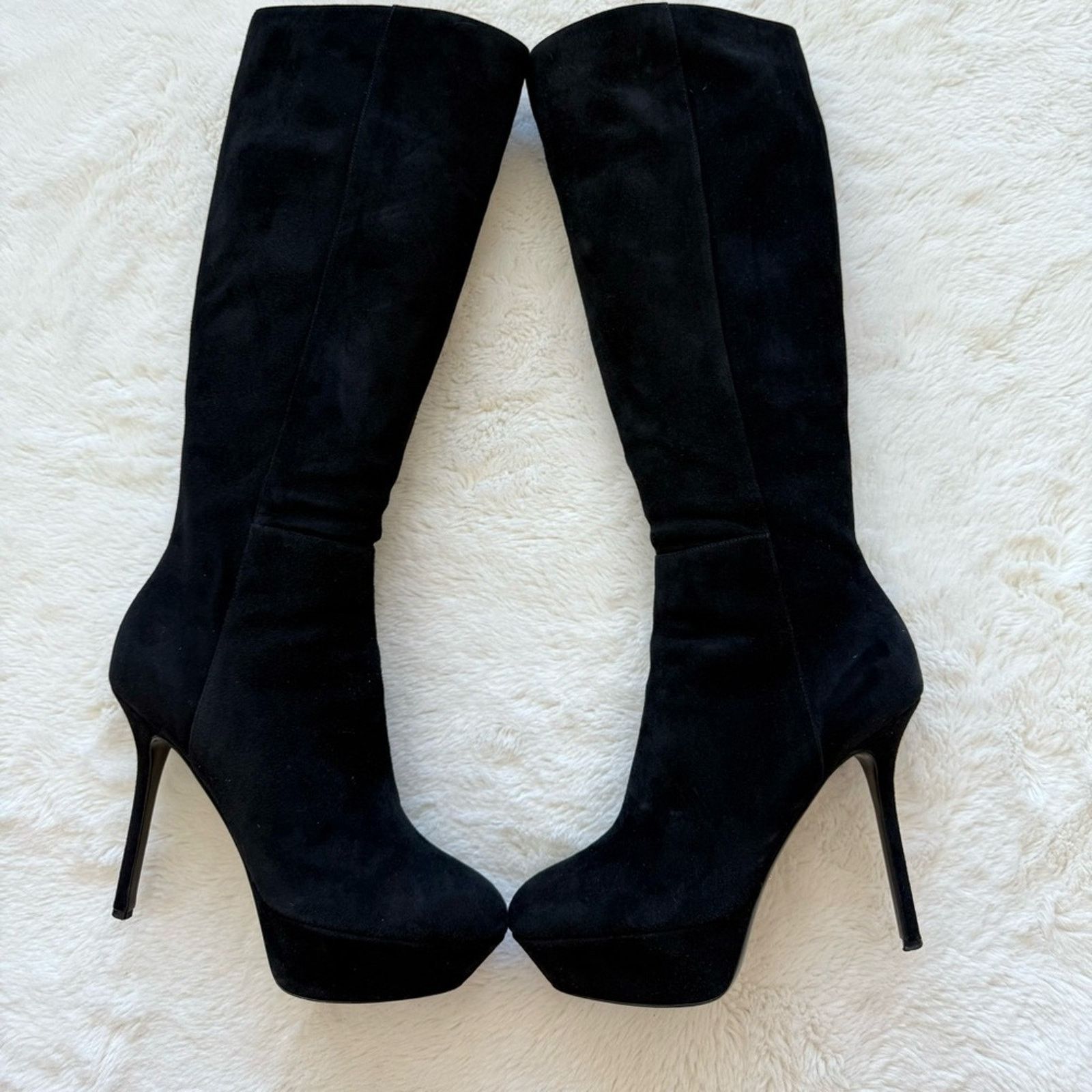Sergio Rossi Sergio Rossi women suede boots size 38,5 EU Authentic Size US 8.5 / IT 38.5 - 1 Thumbnail
