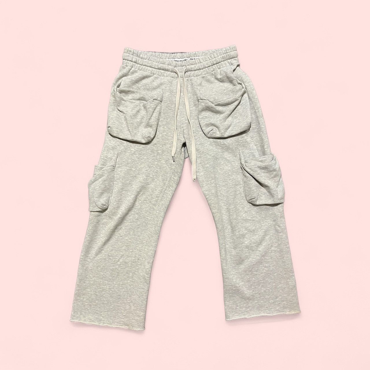 image of Number N Ine Number Nine 6 Pocket Cargo Pants in Grey, Men's (Size 31)