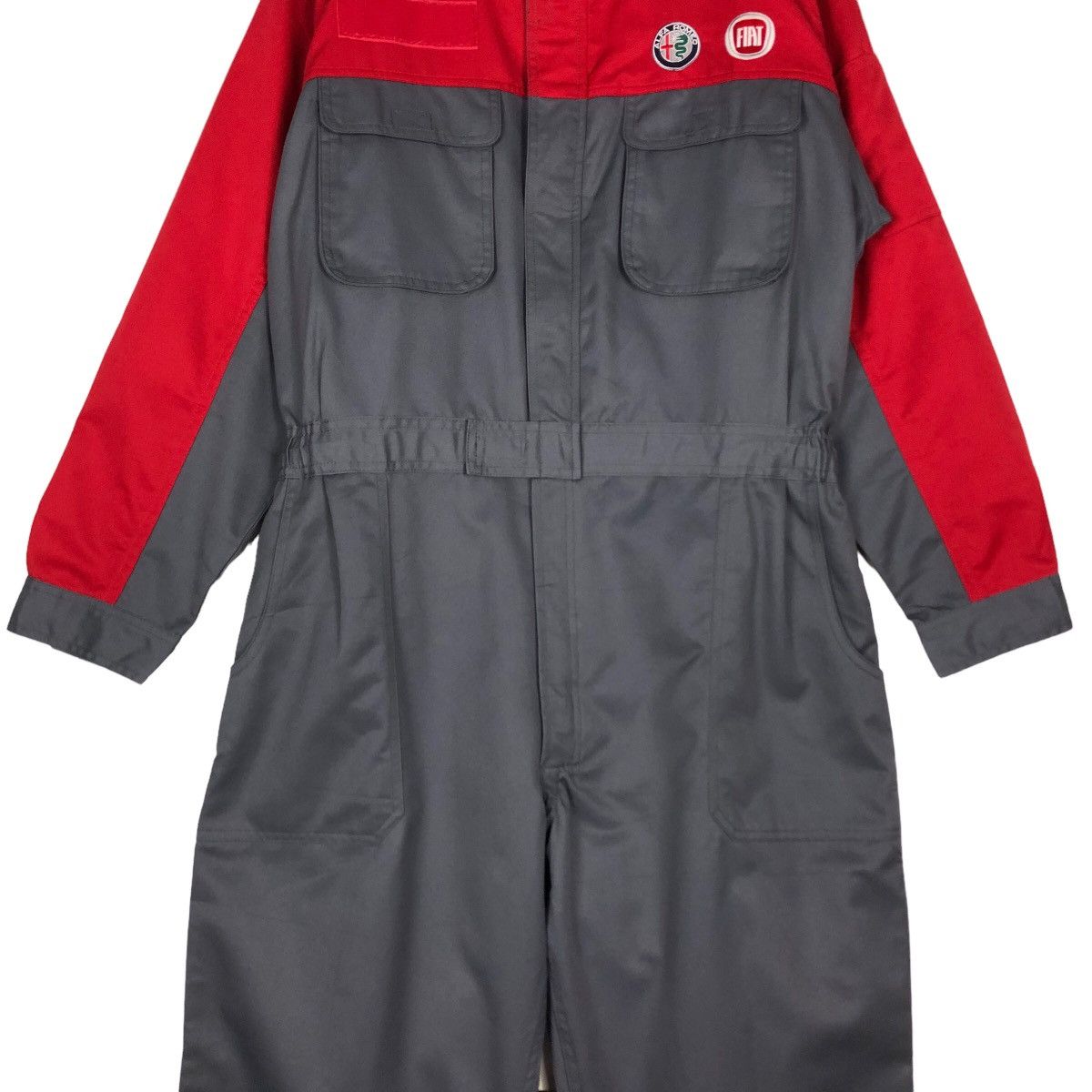 Japanese Brand 🔥90’s Vintage Overall Worker Big Logo Japan Racing Size US 36 / EU 52 - 3 Thumbnail