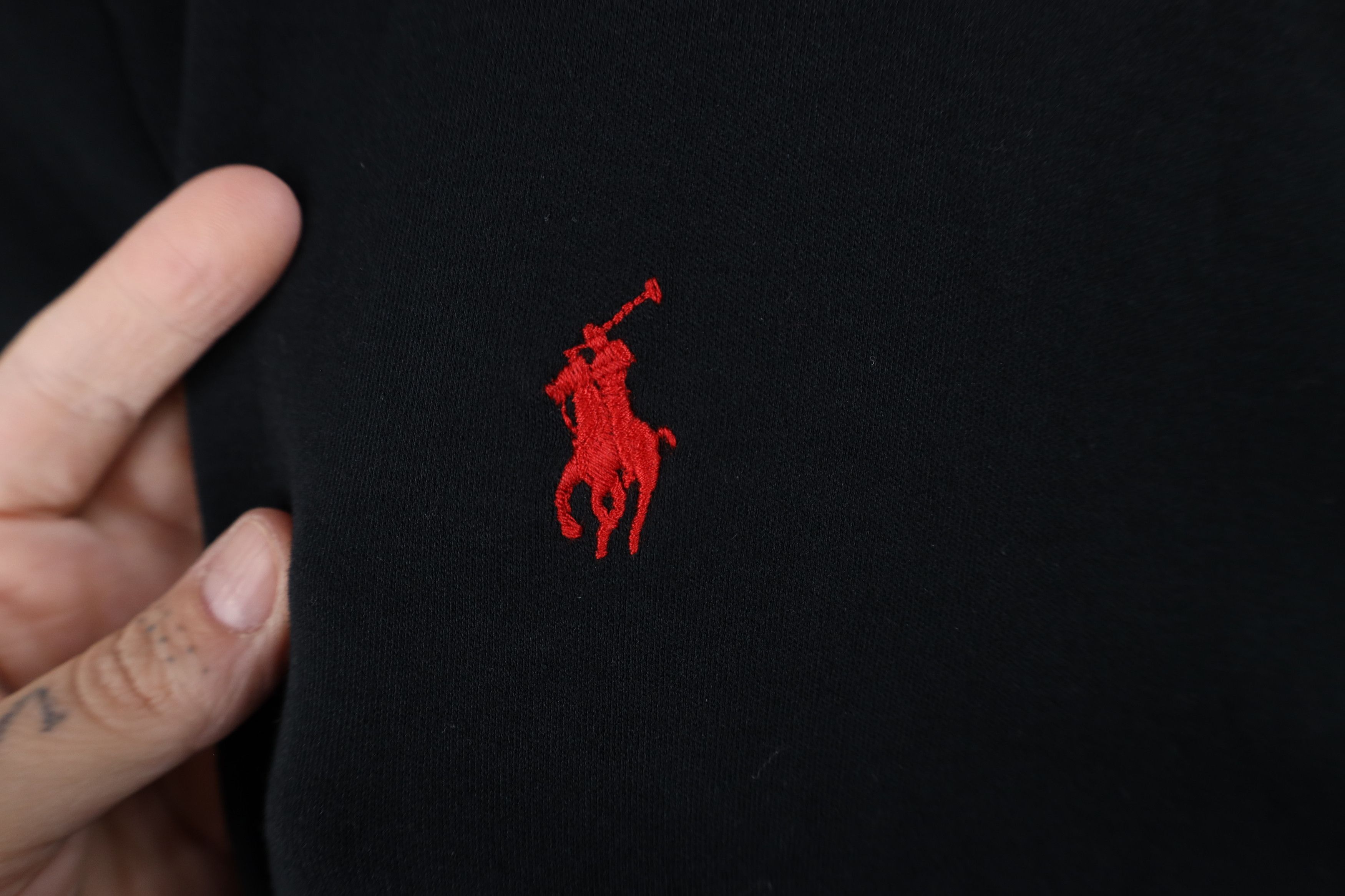 Ralph Lauren Vintage Y2K Ralph Lauren Cotton Touch Golf Polo Shirt Black Size US XXL / EU 58 / 5 - 4 Thumbnail