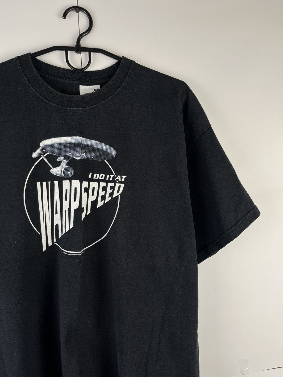 Vintage Star Trek Warp Speed Vintage 00’s Rare Tee Shirt Size US XL / EU 56 / 4 - 3 Thumbnail