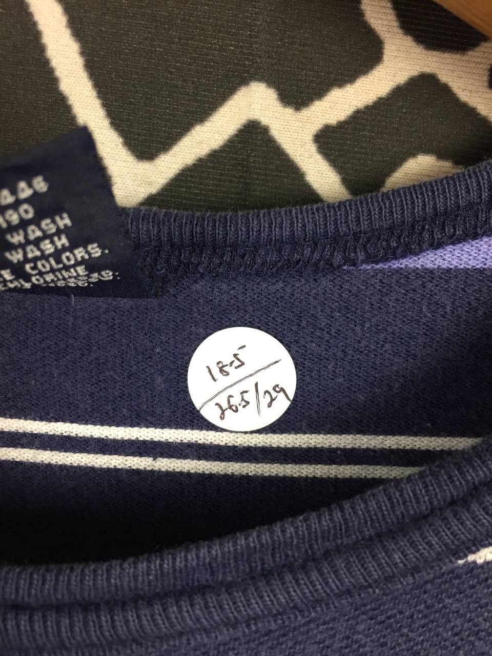Polo Ralph Lauren Vtg 90s Polo Ralph Lauren Pony Logo Striped Crewneck Tee Size US S / EU 44-46 / 1 - 10 Thumbnail