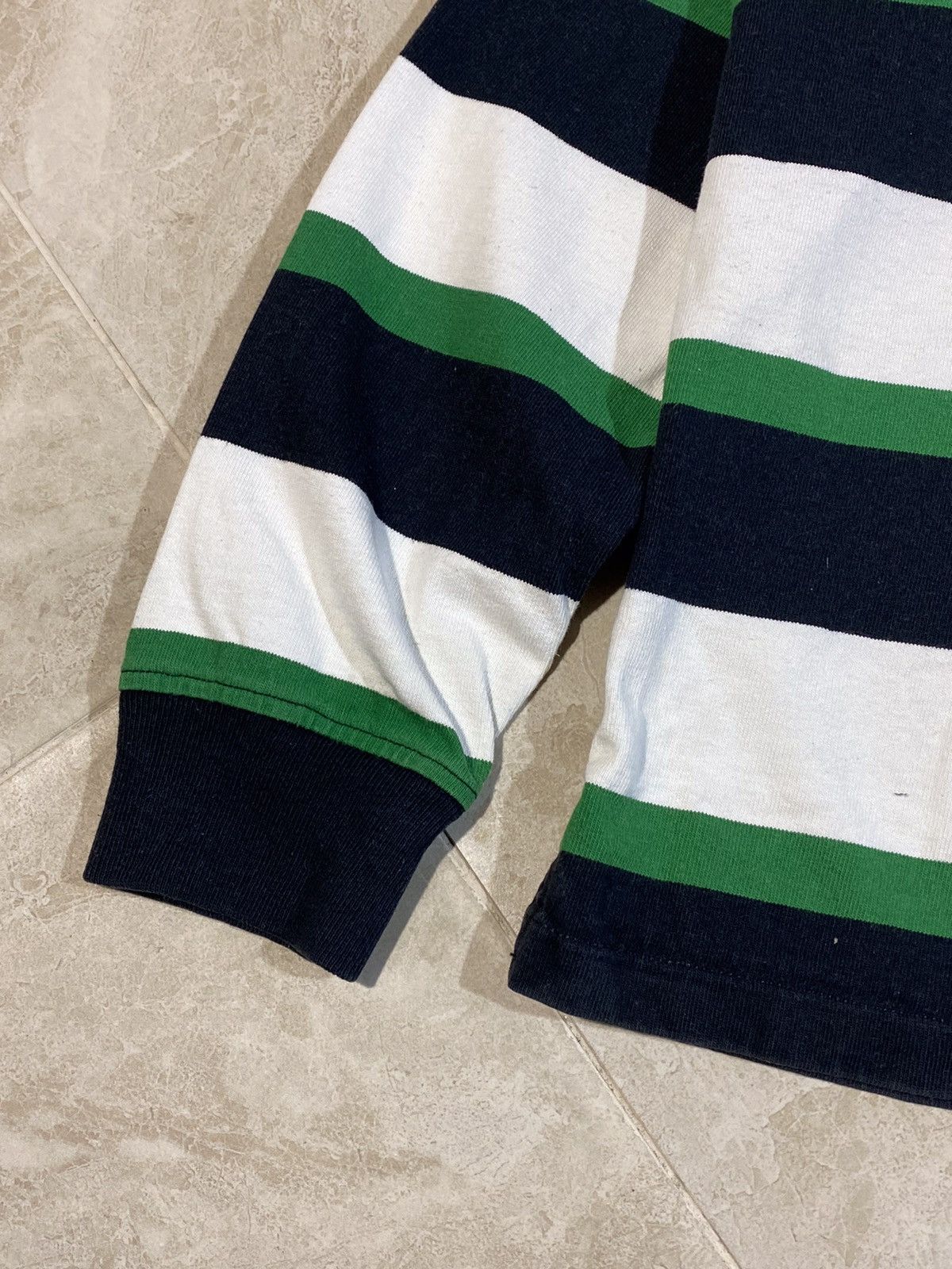 Polo Ralph Lauren 🔥 POLO RALPH LAUREN RUGBY STRIPED SHIRT PREPPY 2000s VIBES Size US L / EU 52-54 / 3 - 5 Thumbnail