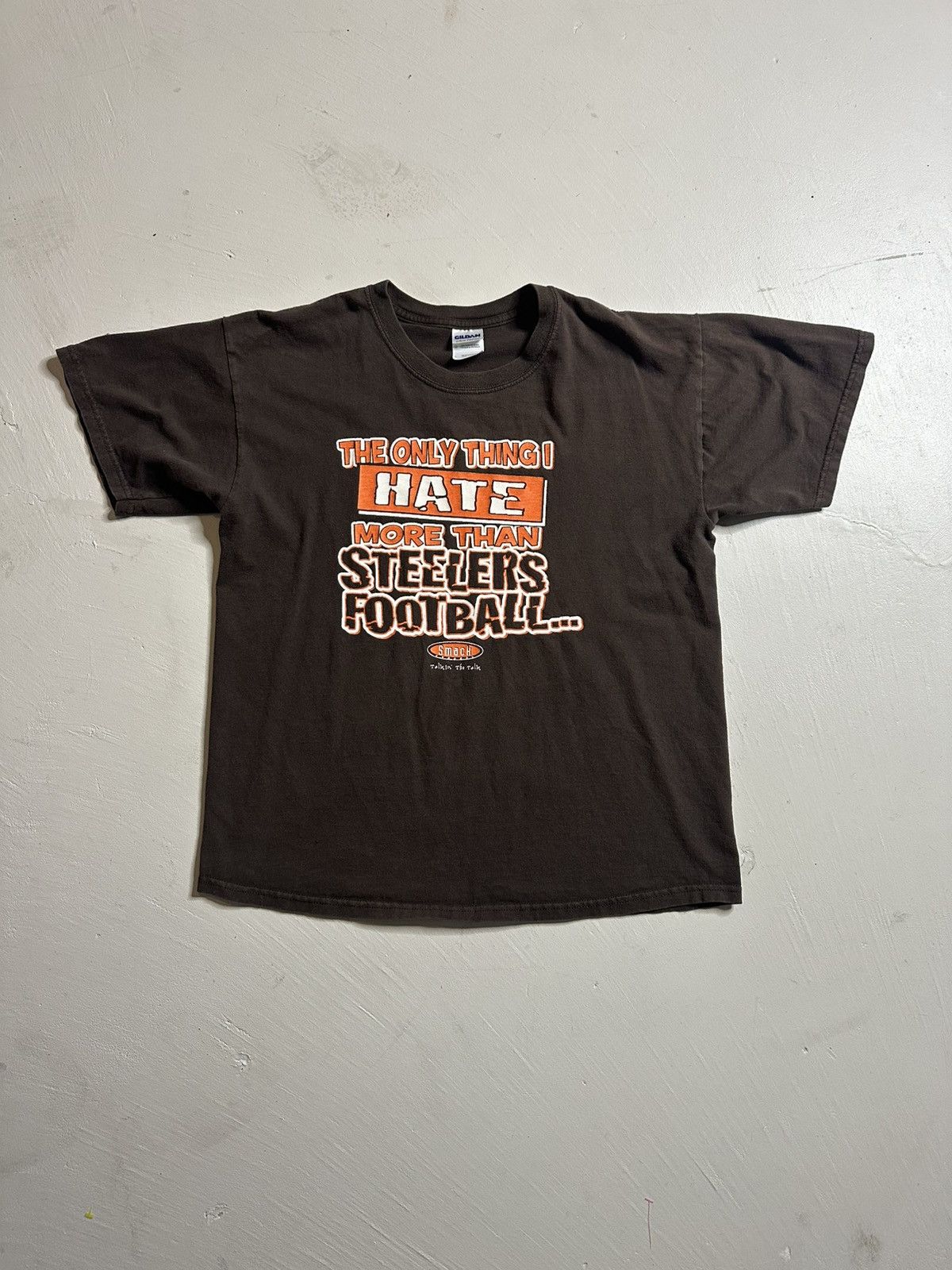 NFL Vintage Cleveland Browns NFL Funny Graphic T Shirt Size US L / EU 52-54 / 3 - 3 Thumbnail