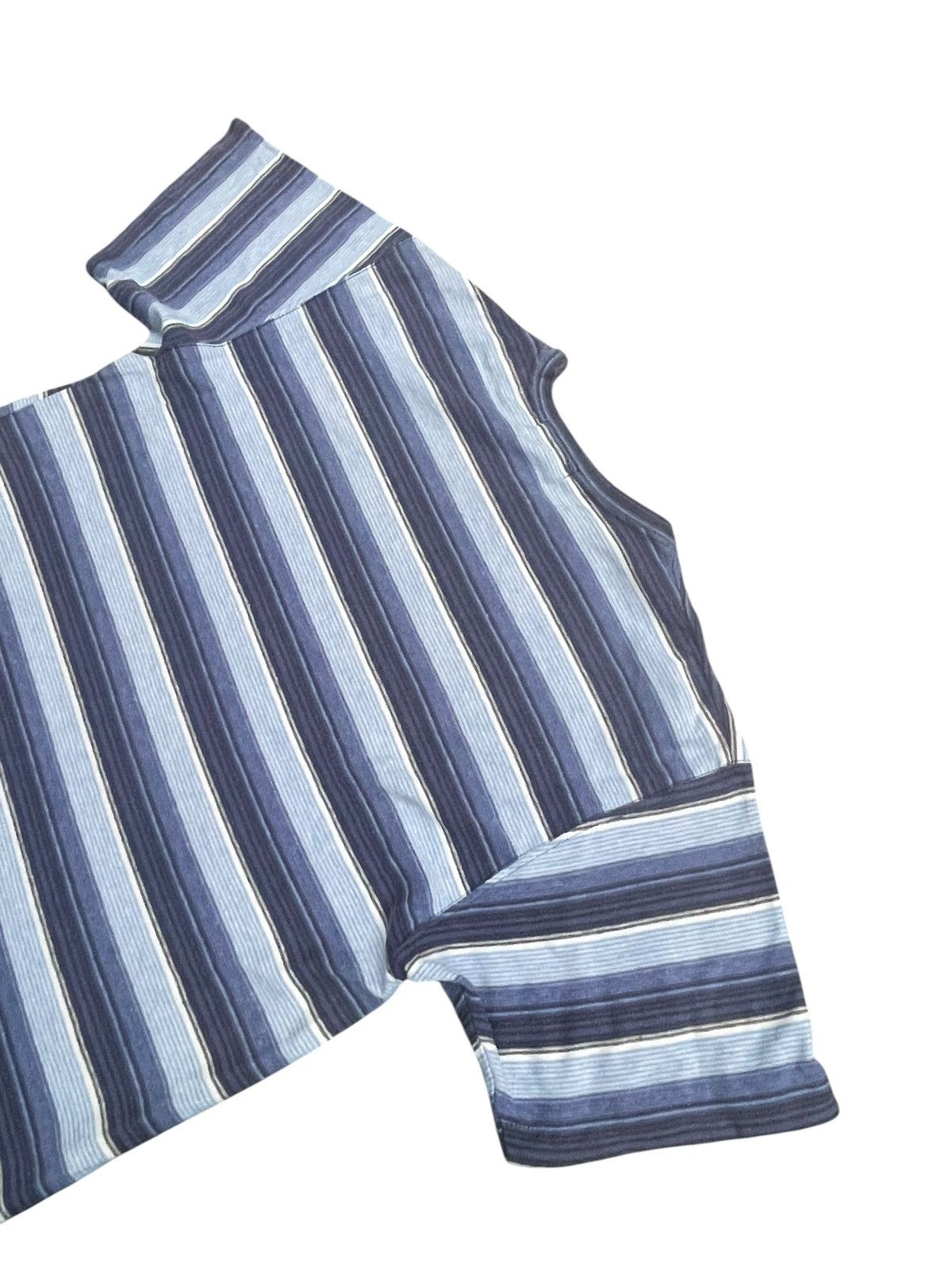 Japanese Brand × Tete Homme × Vintage Tete Homme Katoh Kazutaka Stripe Tee Size US M / EU 48-50 / 2 - 6 Thumbnail