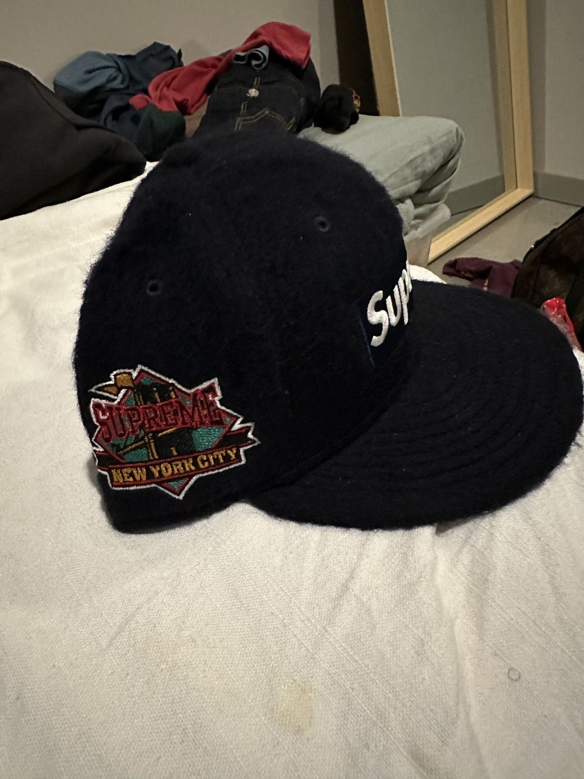 Supreme Supreme Box Logo New Era Cap Size ONE SIZE - 2 Thumbnail