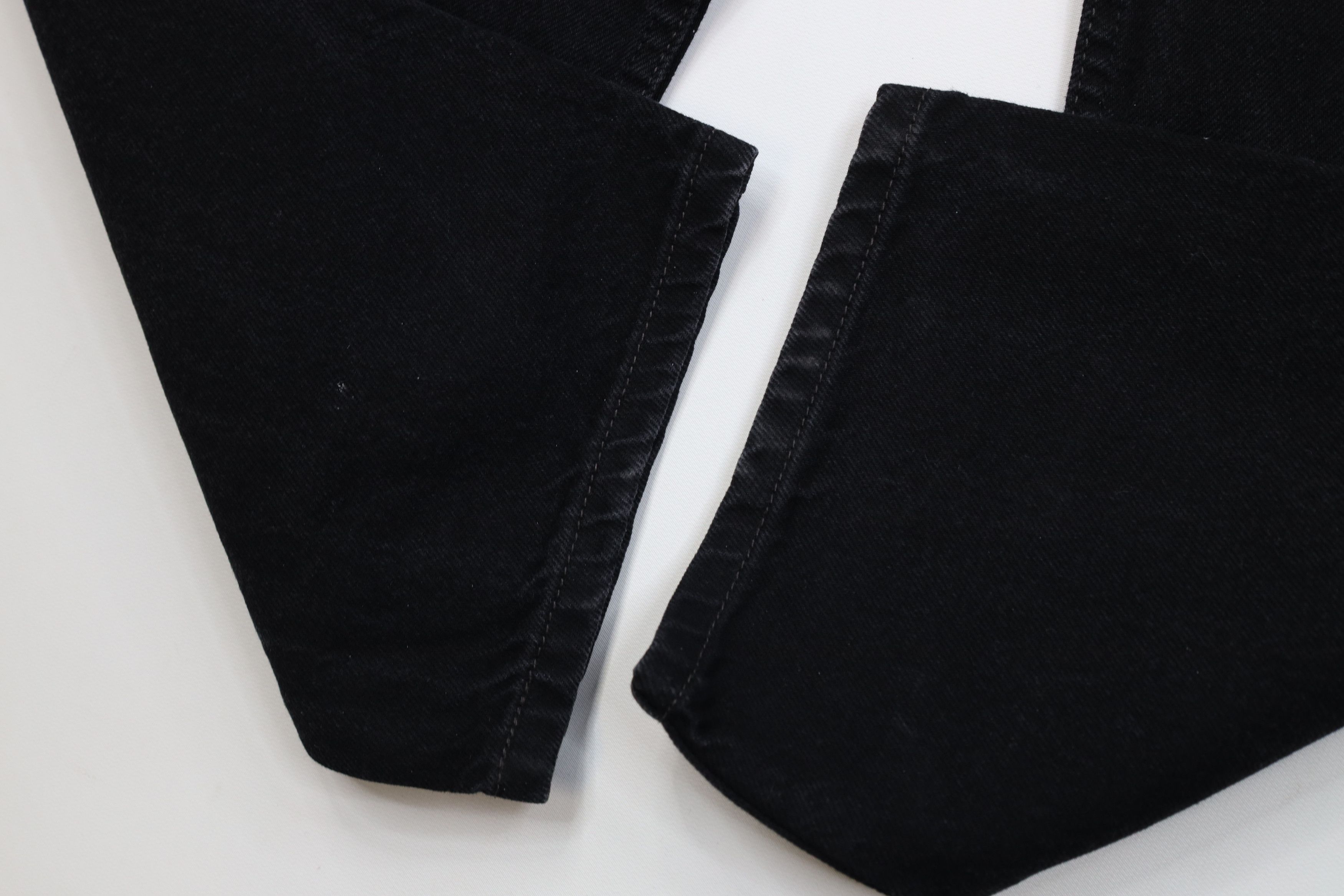 Levi's Vintage Y2K Levis 560 Comfort Relaxed Fit Denim Jeans Black Size US 34 / EU 50 - 8 Thumbnail