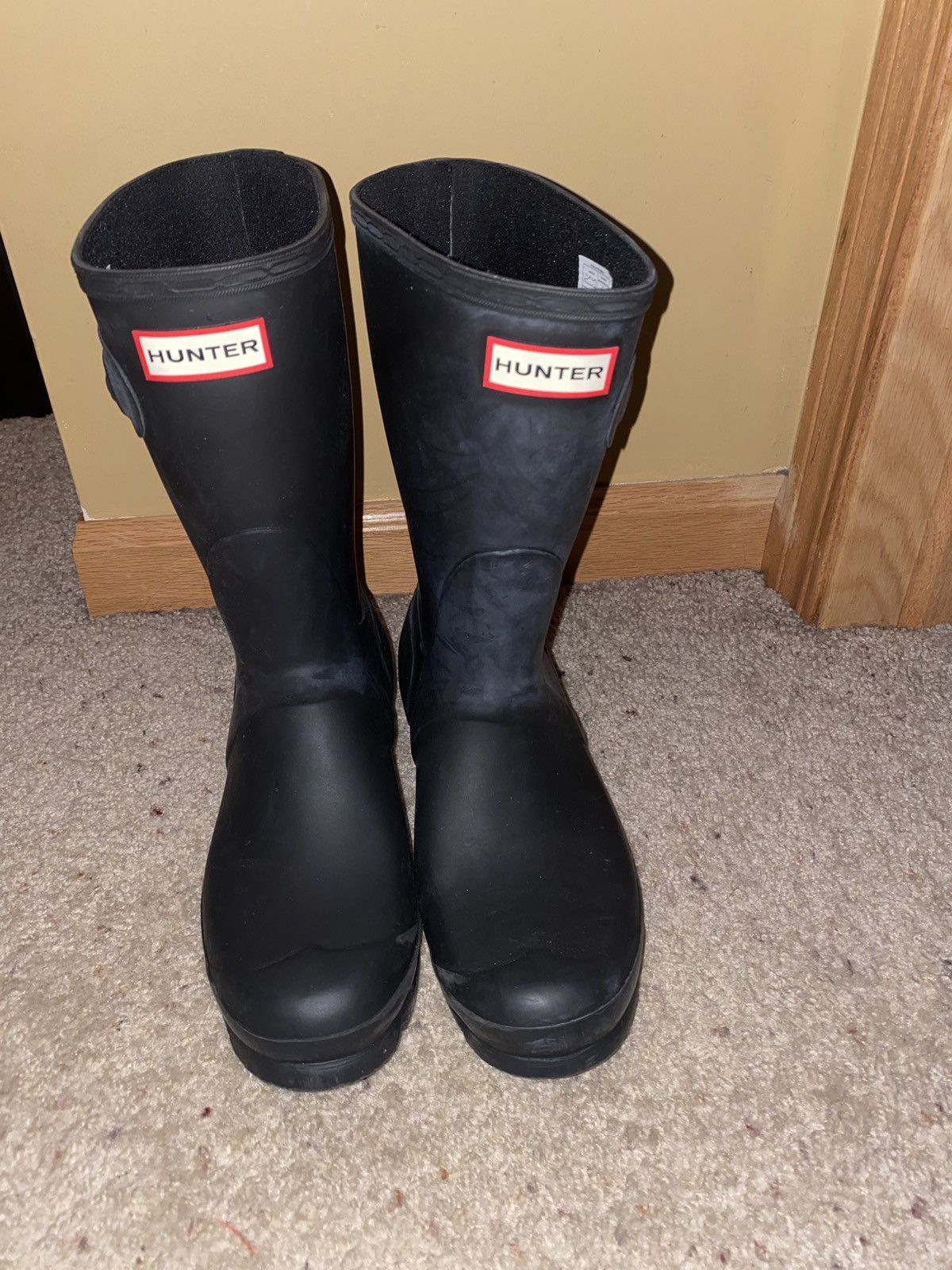 Hunter Hunter Black Boots Size US 8 / IT 38 - 1 Thumbnail