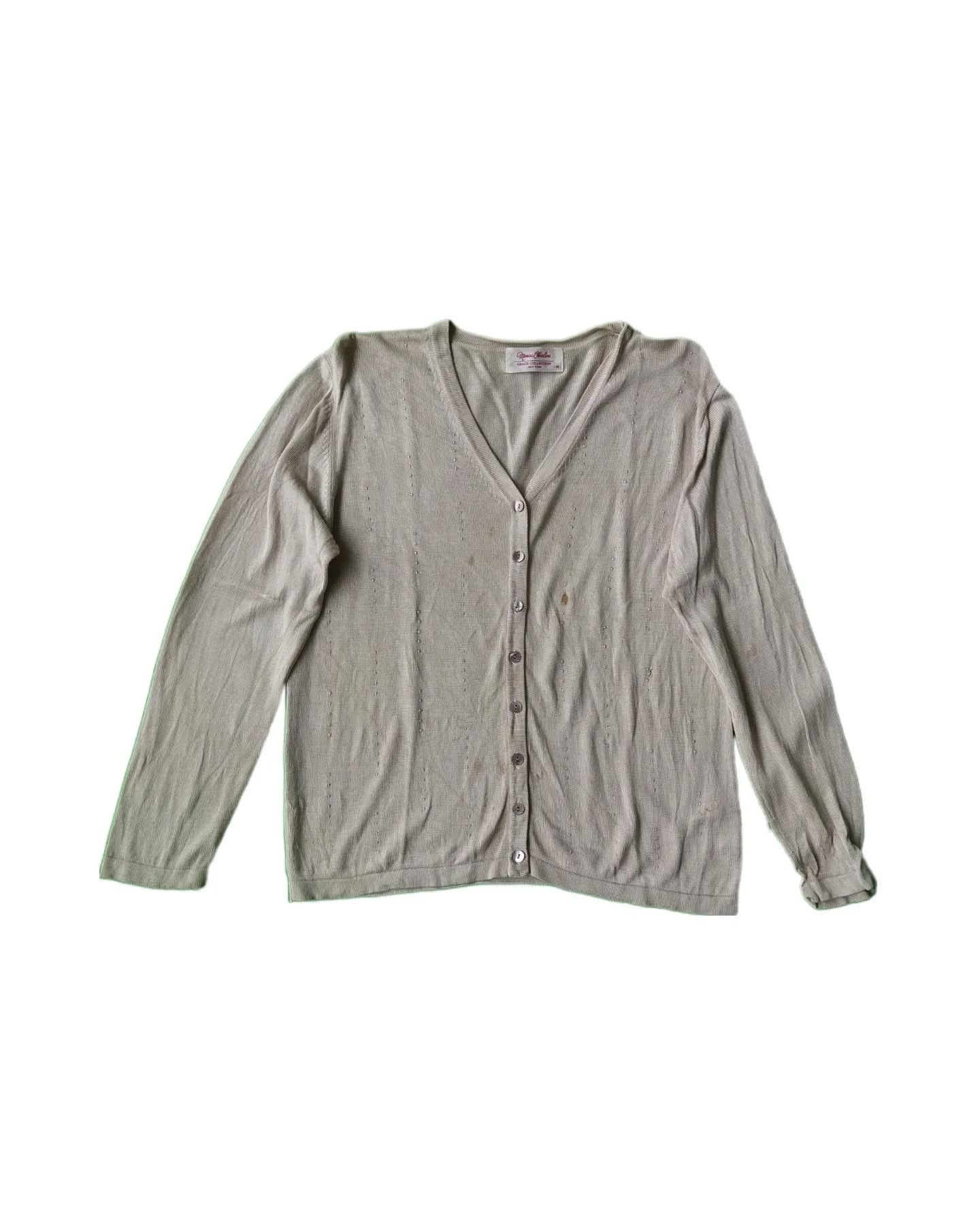 Japanese Brand × Vintage Marisa Christina Stained Cardigan Size M / US 6-8 / IT 42-44 - 1 Thumbnail
