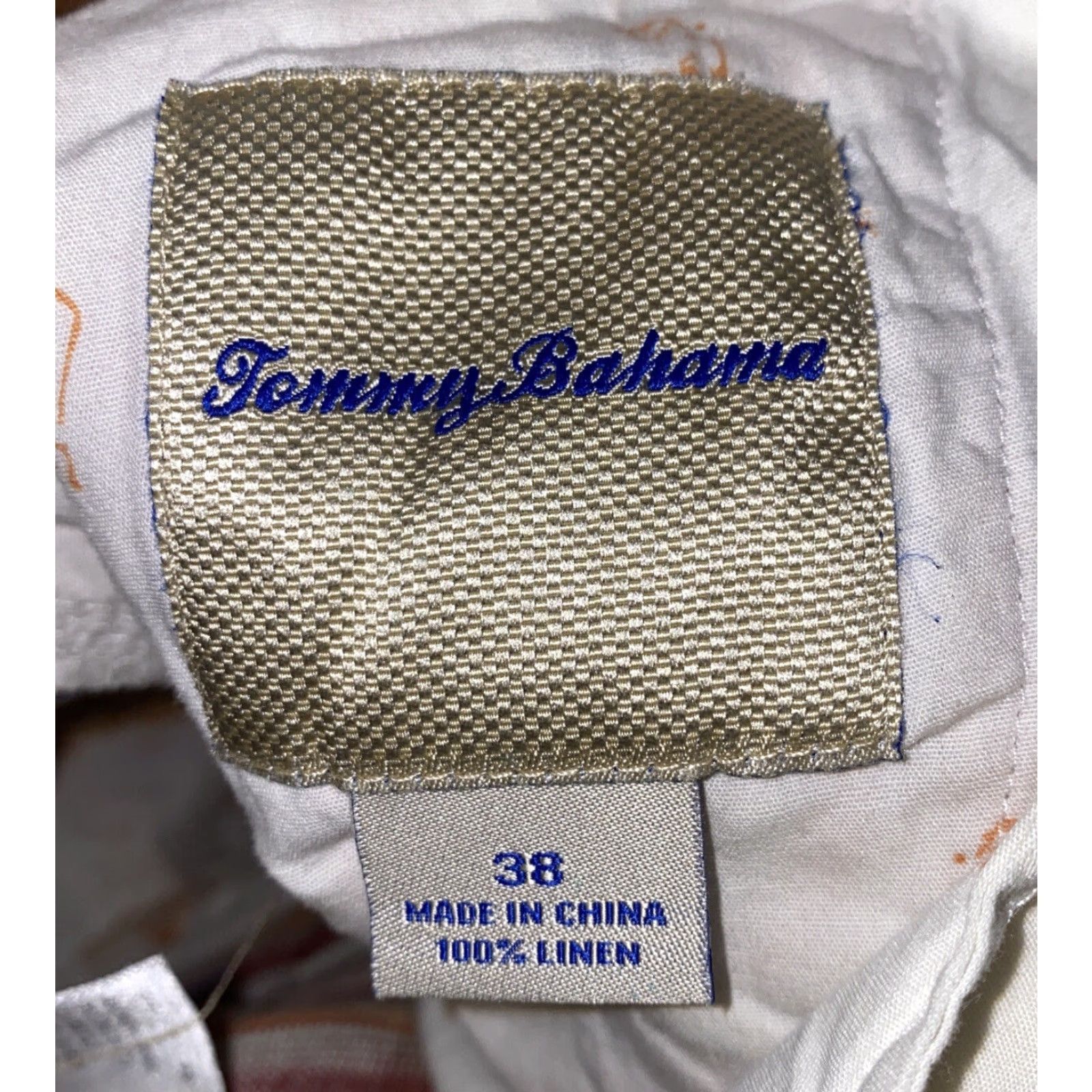Tommy Bahama Tommy Bahama Casual Shorts Men Size 38 Multicolor Linen Plaid Regular Mens Size US 38 / EU 54 - 5 Thumbnail