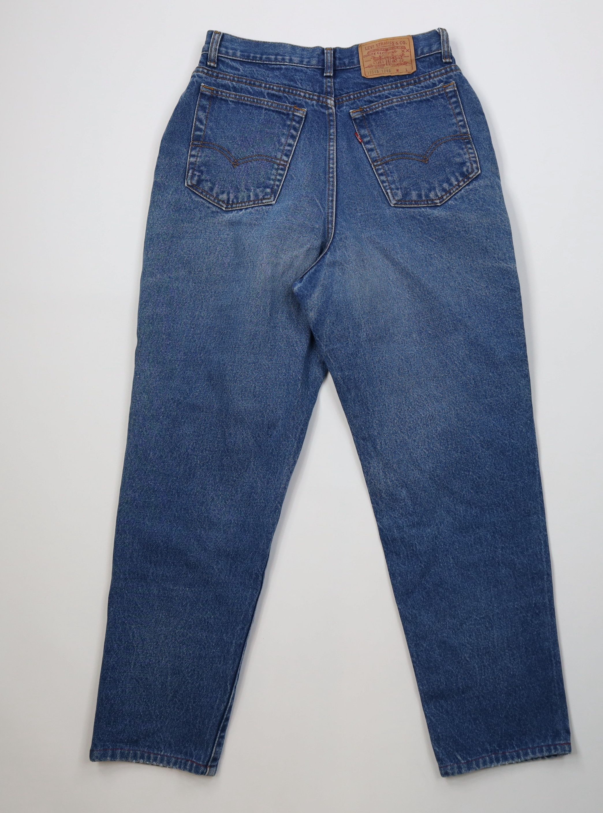 Levi's Vintage 80s 90s Levis 17505xx Relaxed Tapered Leg Jeans USA Size 29" - 10 Thumbnail