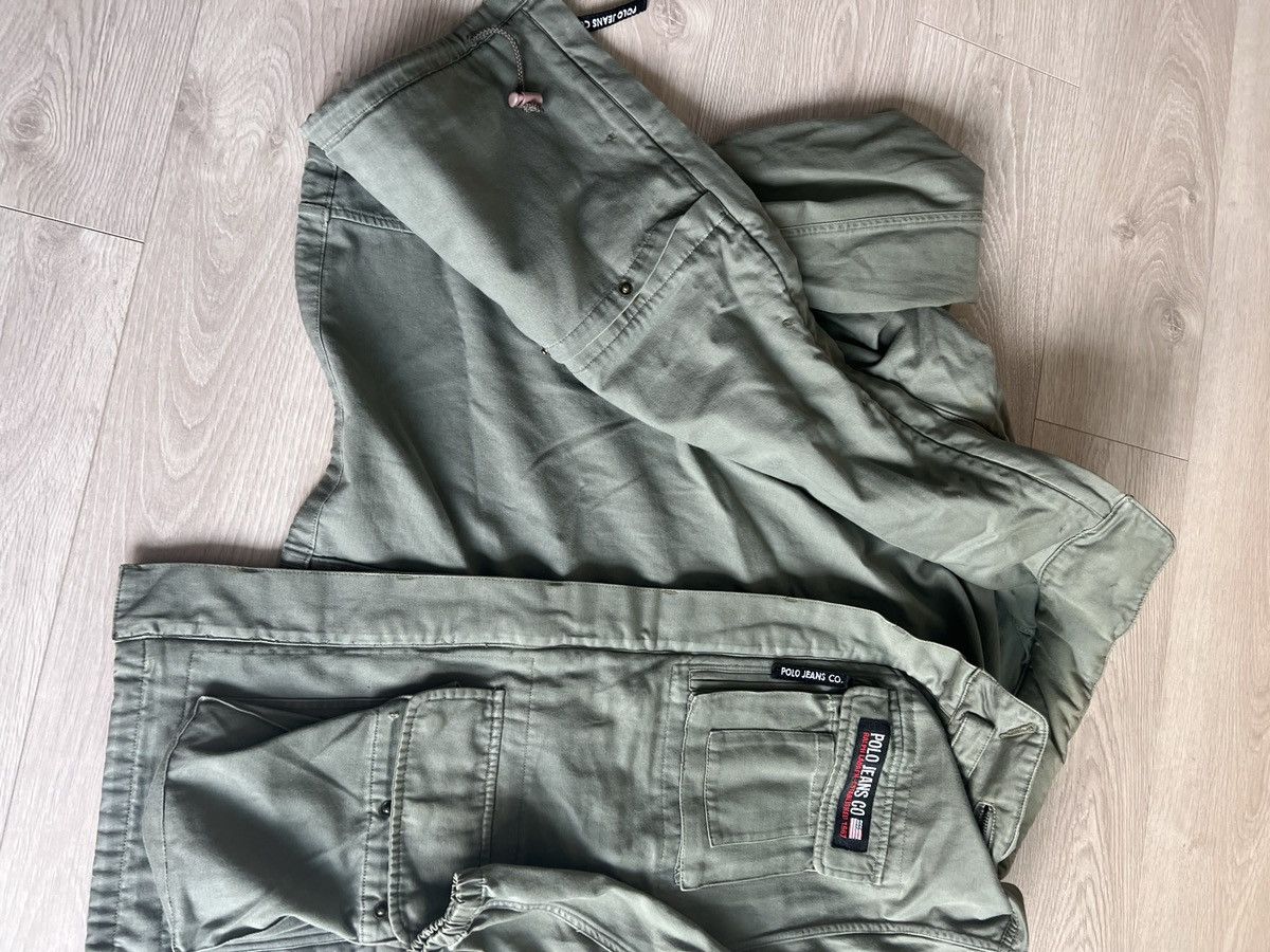 Polo Ralph Lauren × Vintage Vintage 90s Polo Ralph Lauren Jeans Co Military Jacket Size US L / EU 52-54 / 3 - 12 Thumbnail