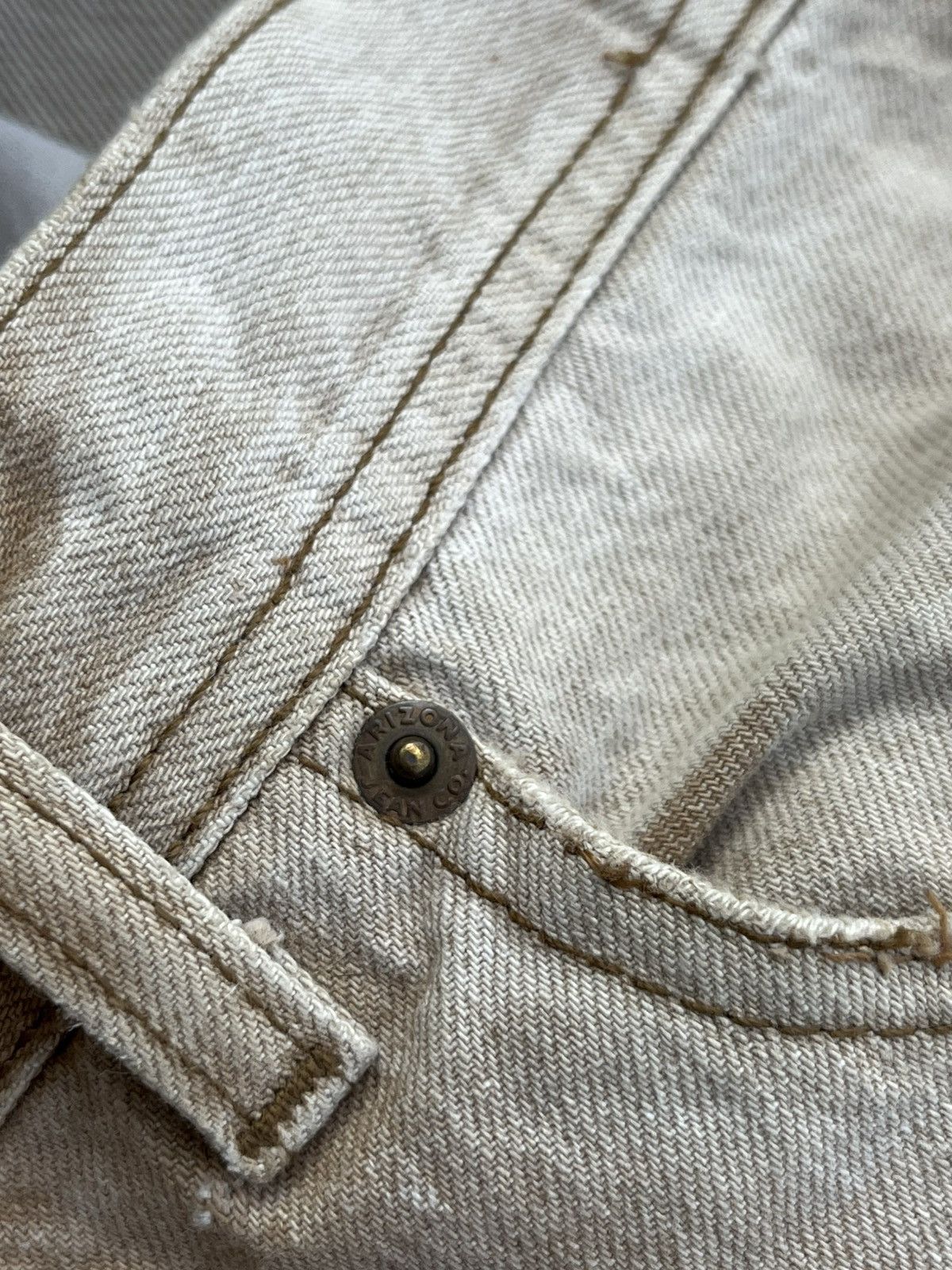 If Six Was Nine Distressed denim flare lag Grunge Style Size US 34 / EU 50 - 4 Thumbnail