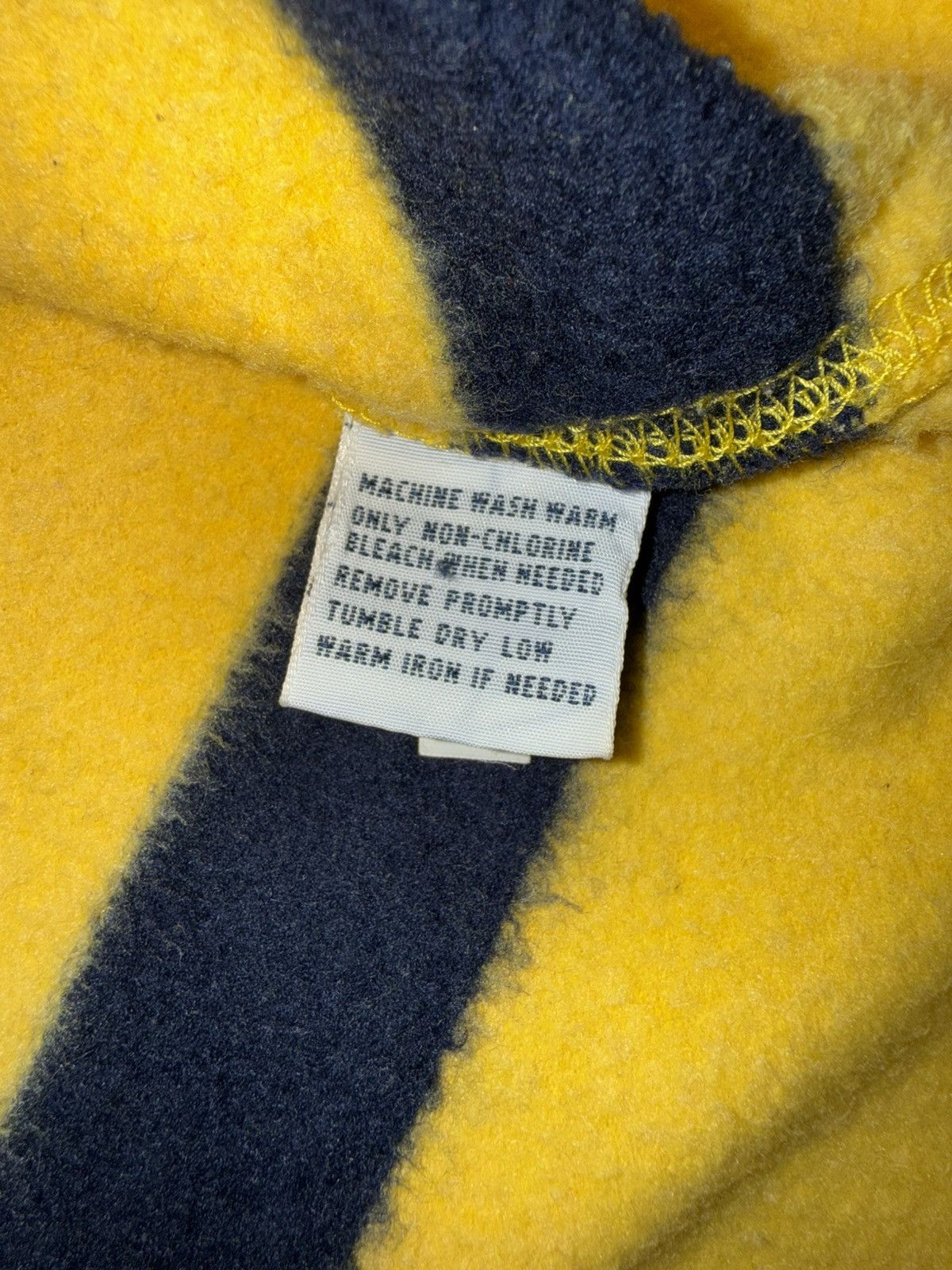 Polo Ralph Lauren Polo Ralph Lauren Yellow & Navy Striped Rugby Shirt Size US L / EU 52-54 / 3 - 5 Thumbnail