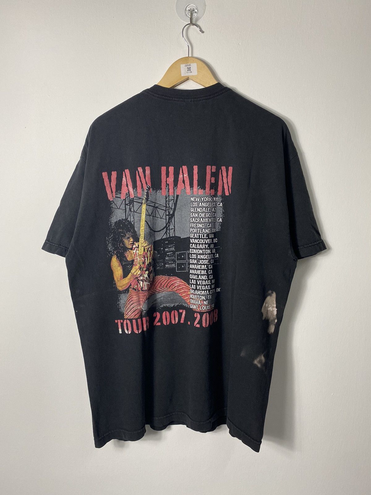Band Tees × Vintage Vintage Y2K Van Halen Band T-shirt Size US XL / EU 56 / 4 - 8 Thumbnail