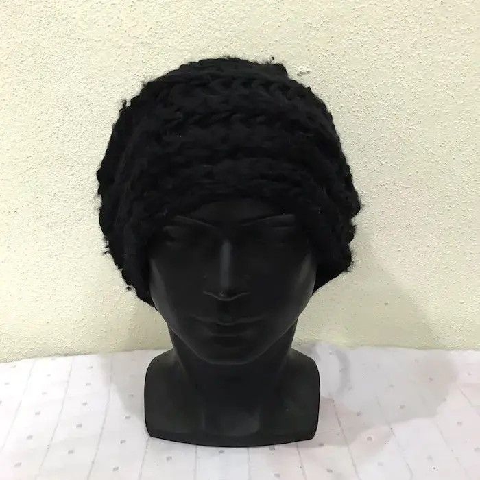 CA4LA Ca4la Plain Knit Beanie Hat Size ONE SIZE - 3 Thumbnail