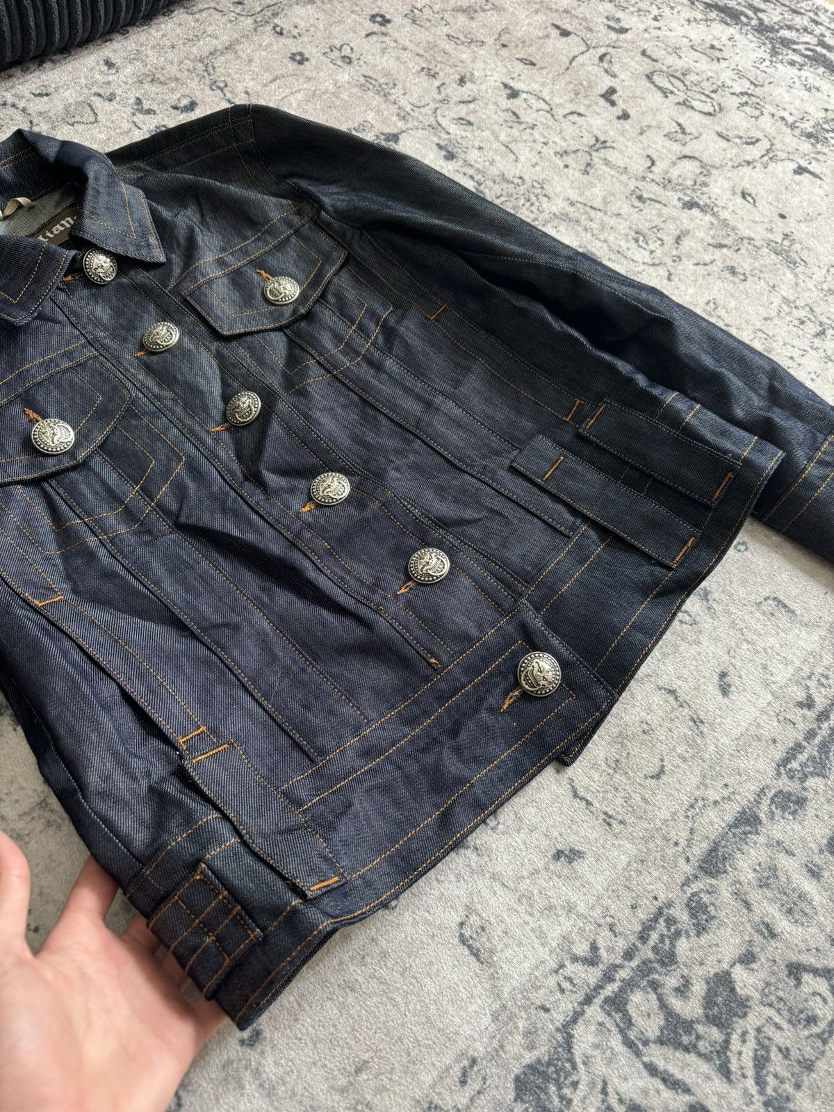 Japanese Brand × John Galliano × Vintage Jeans jacket Galliano retro archive y2k 90s avantgarde 2000s Size M / US 6-8 / IT 42-44 - 5 Thumbnail