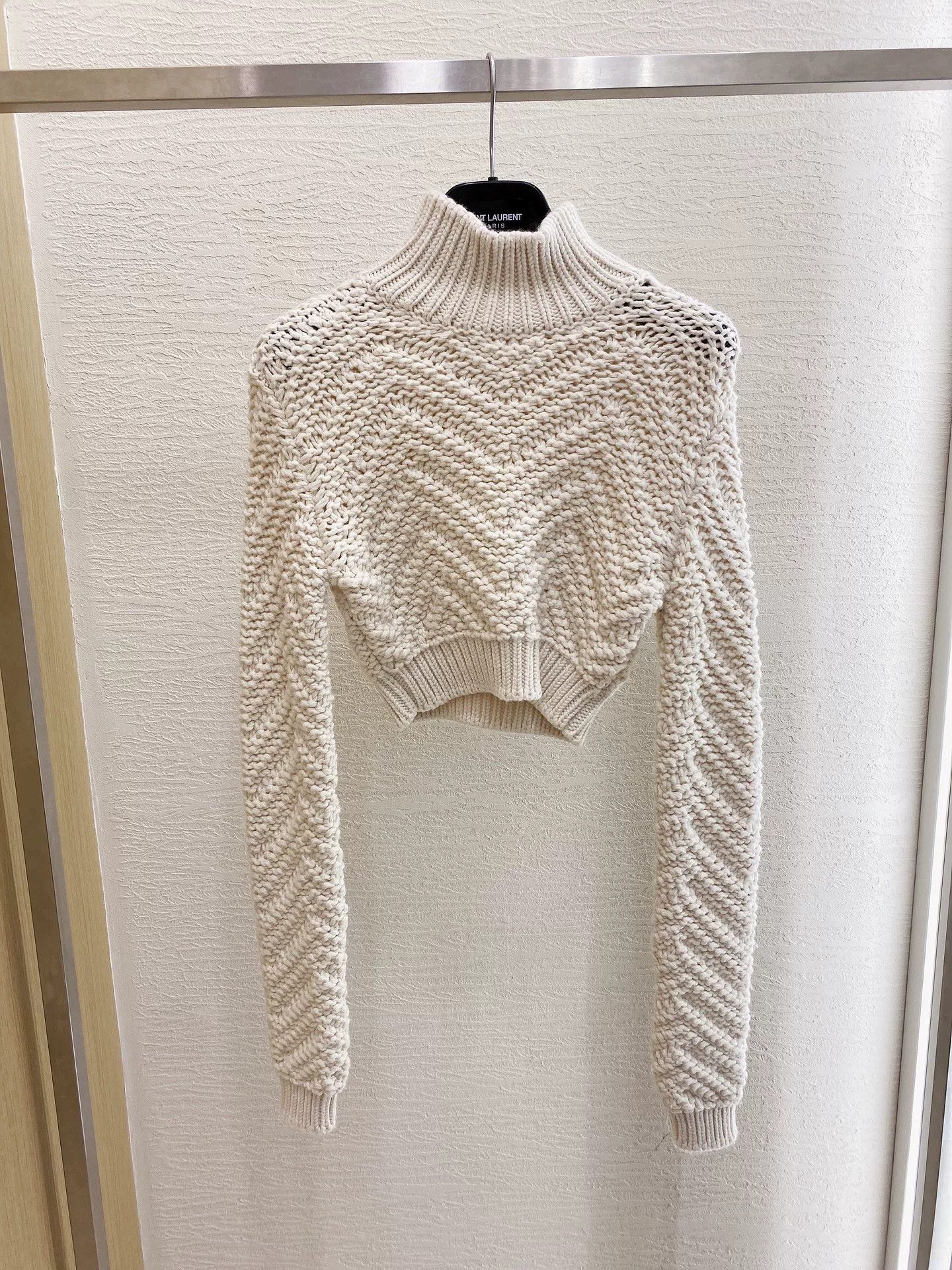 Fendi Cropped Knit Sweater