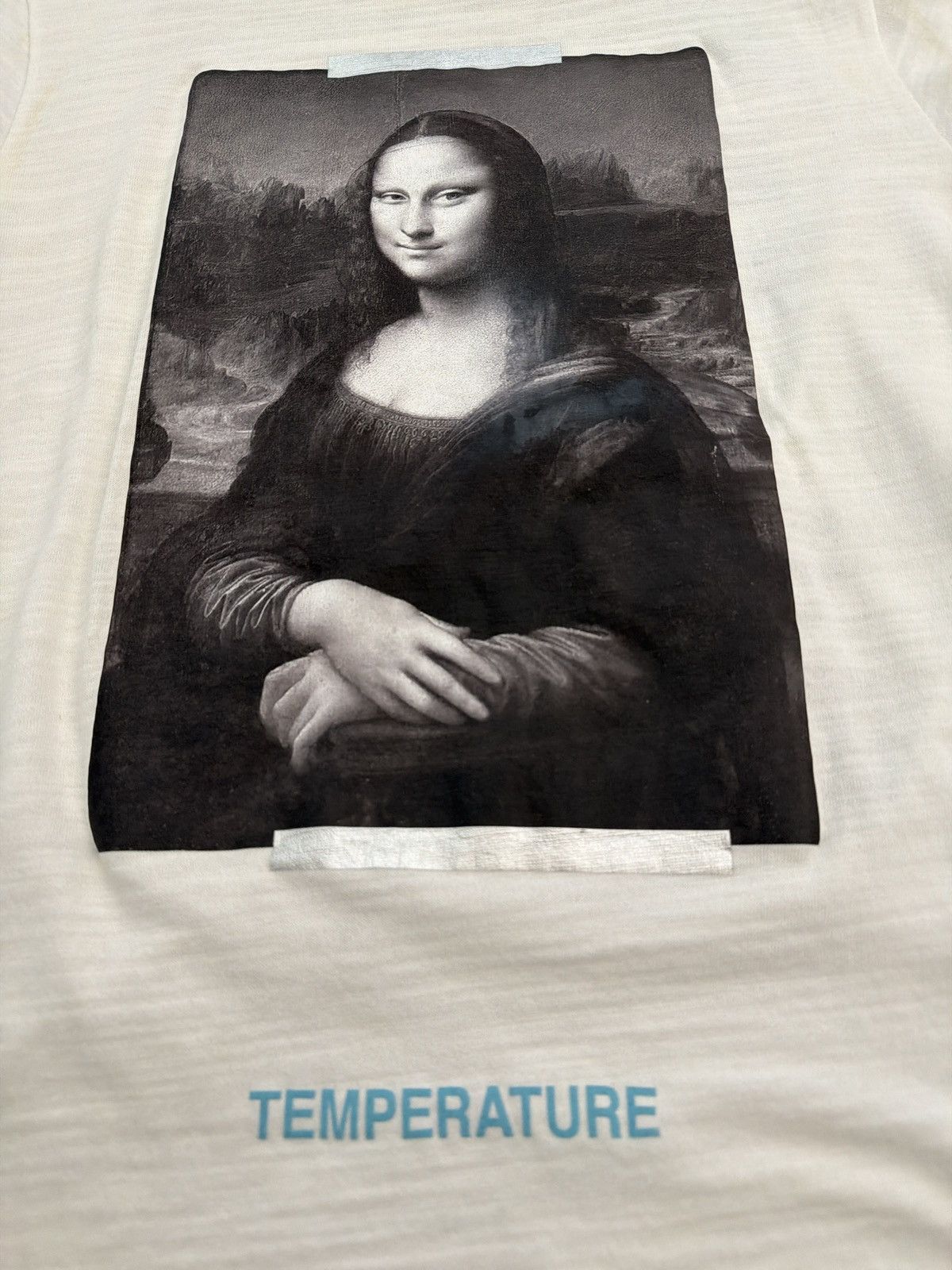 Off-White Offwhite white Mona, Lisa T-shirt, size medium Size US M / EU 48-50 / 2 - 7 Thumbnail