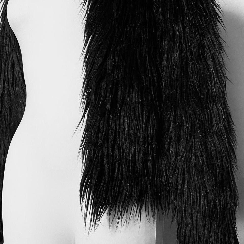 Vintage Avant - Garde faux fur Yeti coat Size S / US 4 / IT 40 - 4 Thumbnail