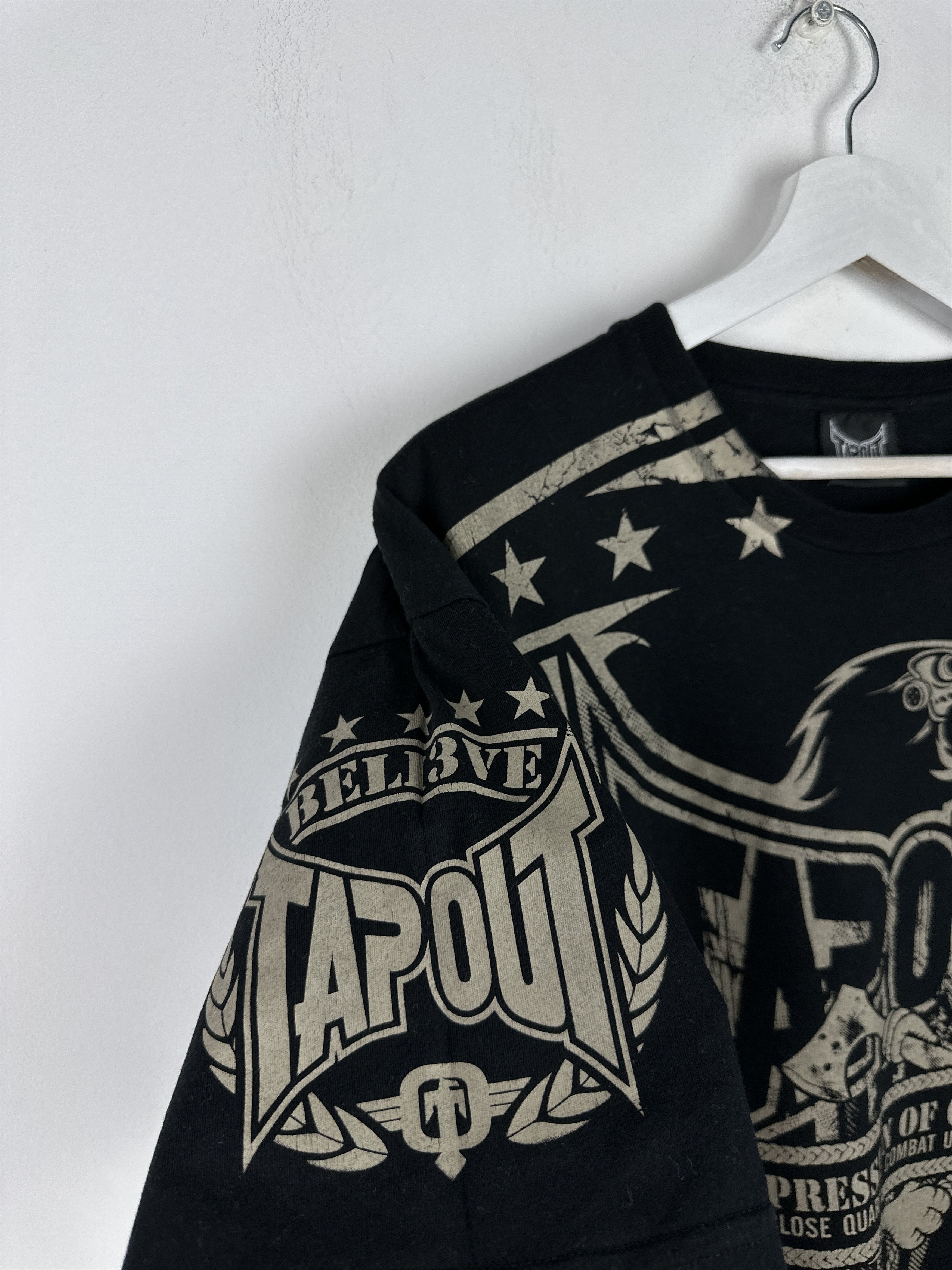 Tapout Y2K Tapout Affliction Tribal Skull Opium Avant Garde T Shirt Size US L / EU 52-54 / 3 - 4 Thumbnail