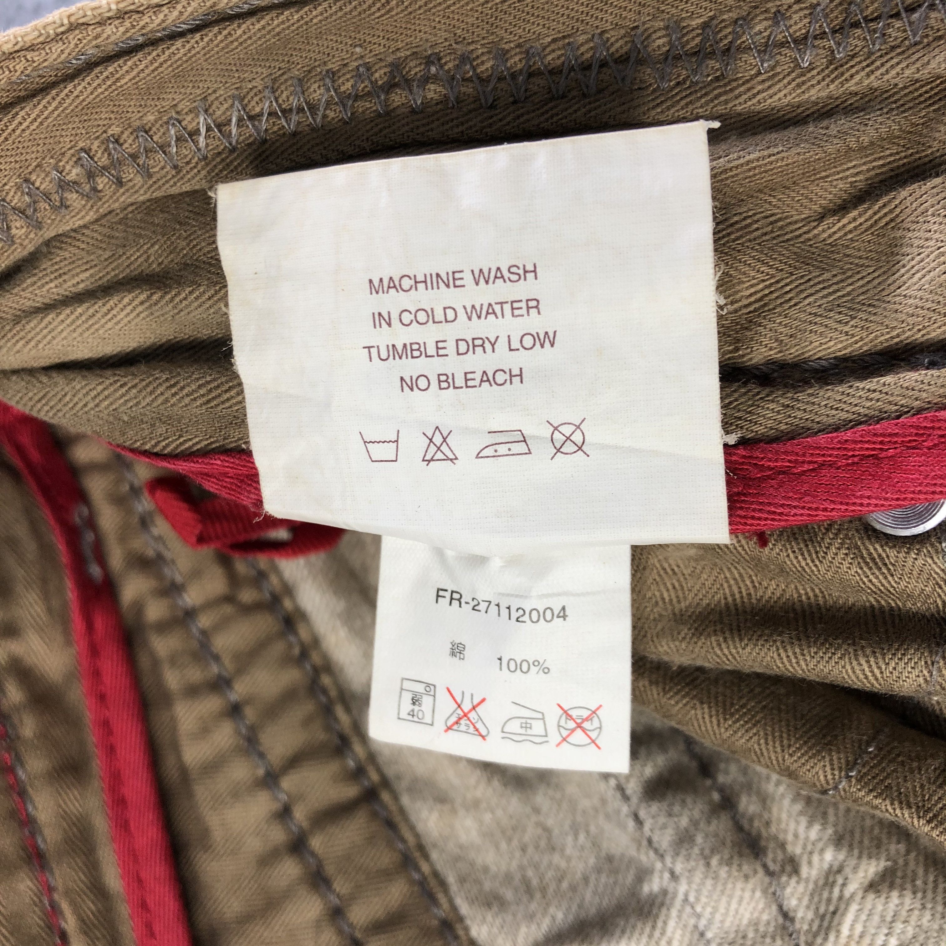 Japanese Brand Vintage Flash Report Jeans-J3787 Size US 31 - 10 Thumbnail