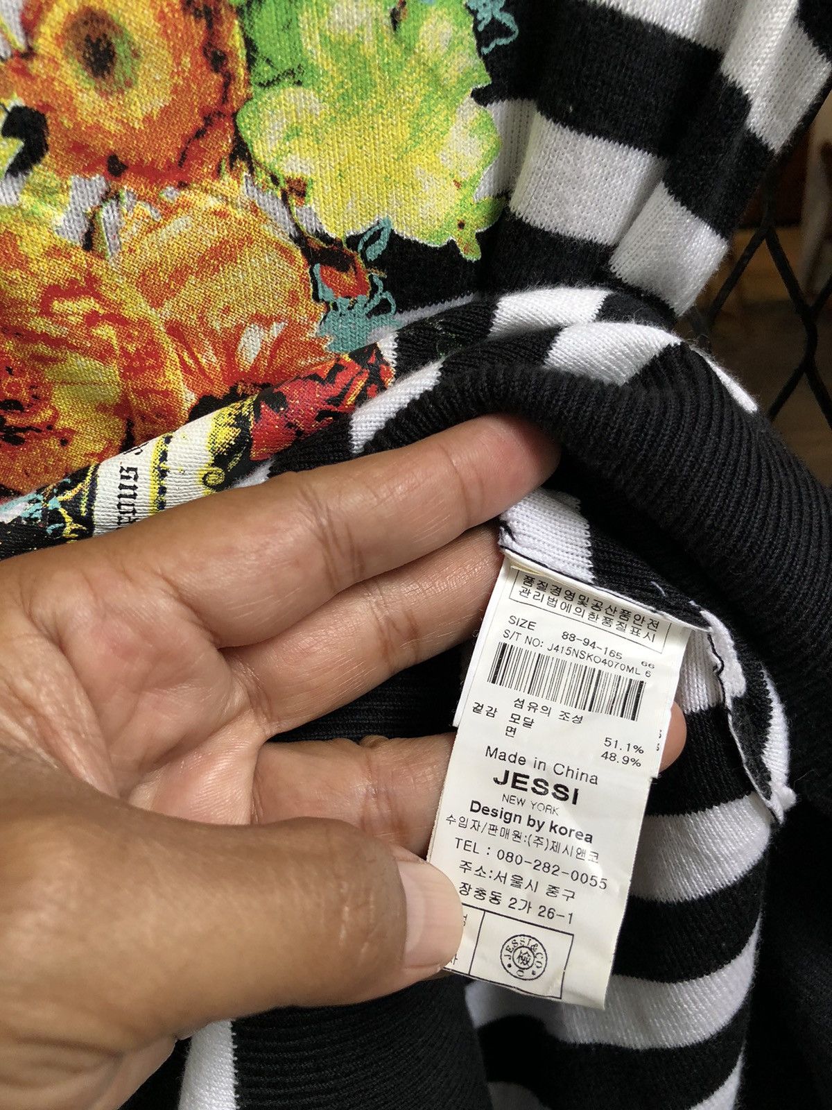 Beauty Beast × Hysteric Glamour × Japanese Brand JESSI NY GORGEUS & GLAMOUR LONG SLEEVE KNIT STRIPED Size S / US 4 / IT 40 - 6 Thumbnail