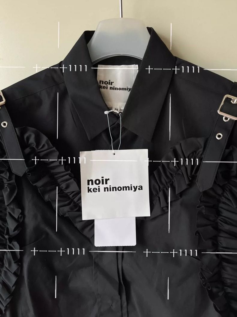 Comme des Garcons Comme Des Garcons Button-Up Strap Long Shaped Shirt Size XS / US 0-2 / IT 36-38 - 6 Thumbnail