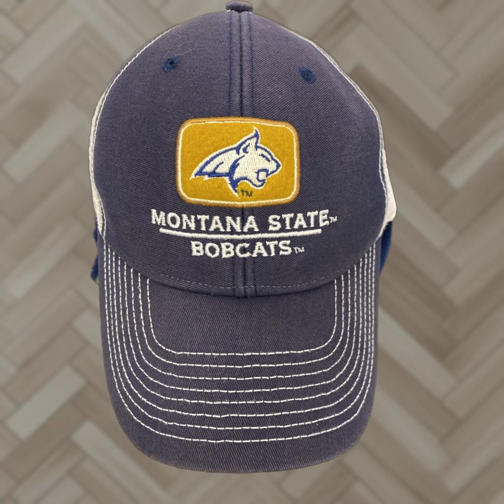 Sunray Sportswear MONTANA STATE BOBCATS Baseball Cap Hat Adjustable Multicolor Pre-Owned Unisex Adults Size ONE SIZE - 1 Thumbnail