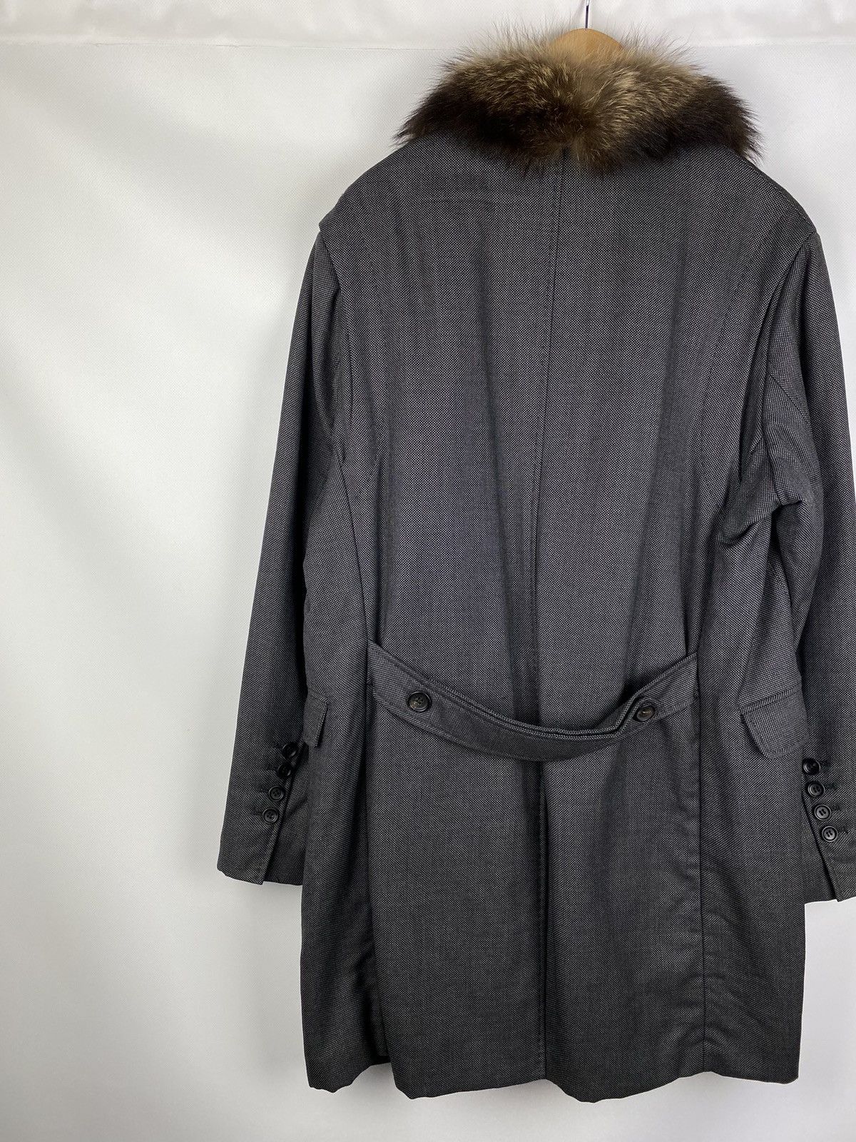 Ermanno Scervino Ermanno Scervino double breasted fleece wool coat jacket Size US L / EU 52-54 / 3 - 16 Thumbnail