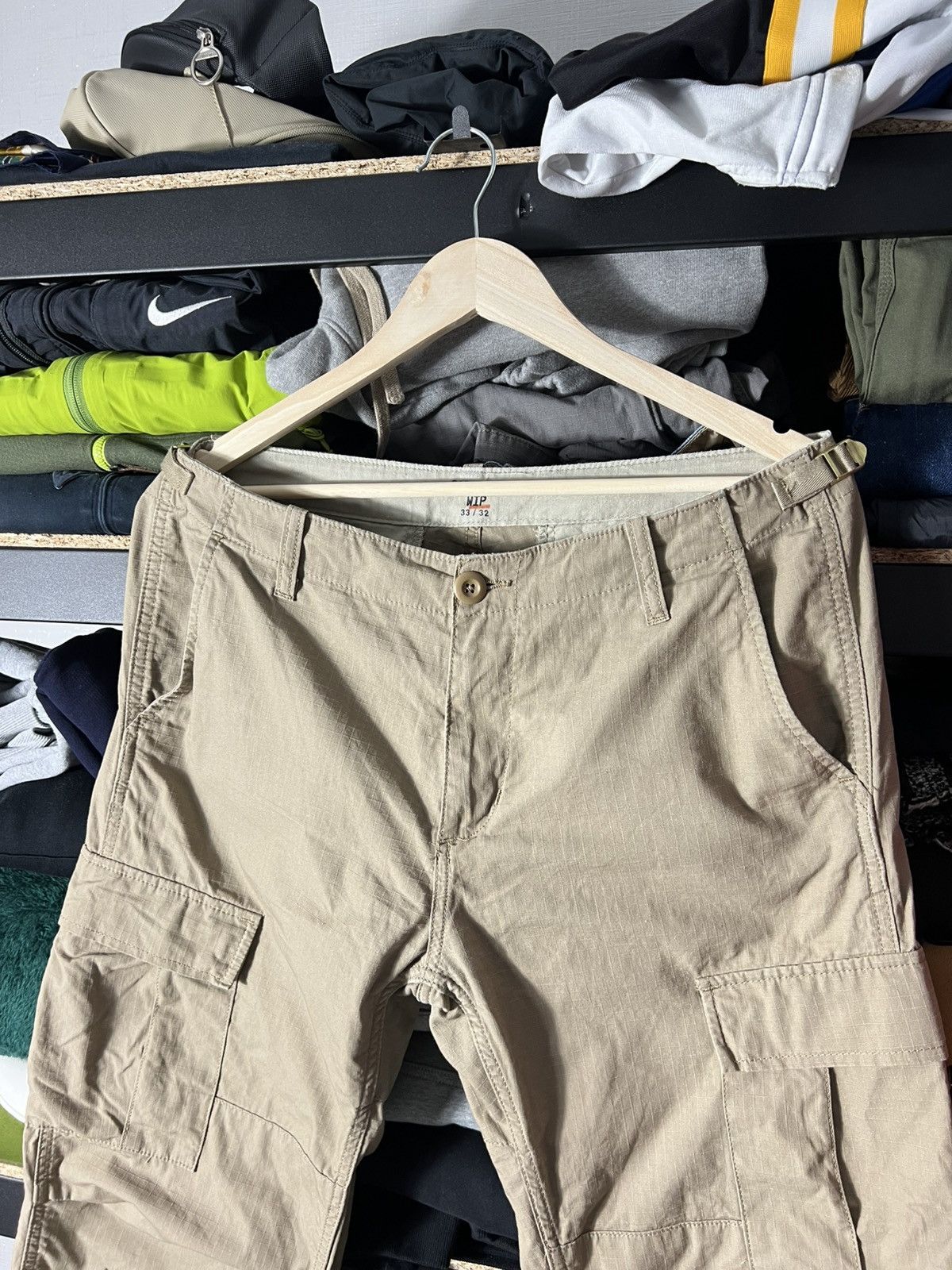 Carhartt 👖 Carhartt WIP Aviation Pants Beige Size 33/32 Size US 33 - 8 Thumbnail