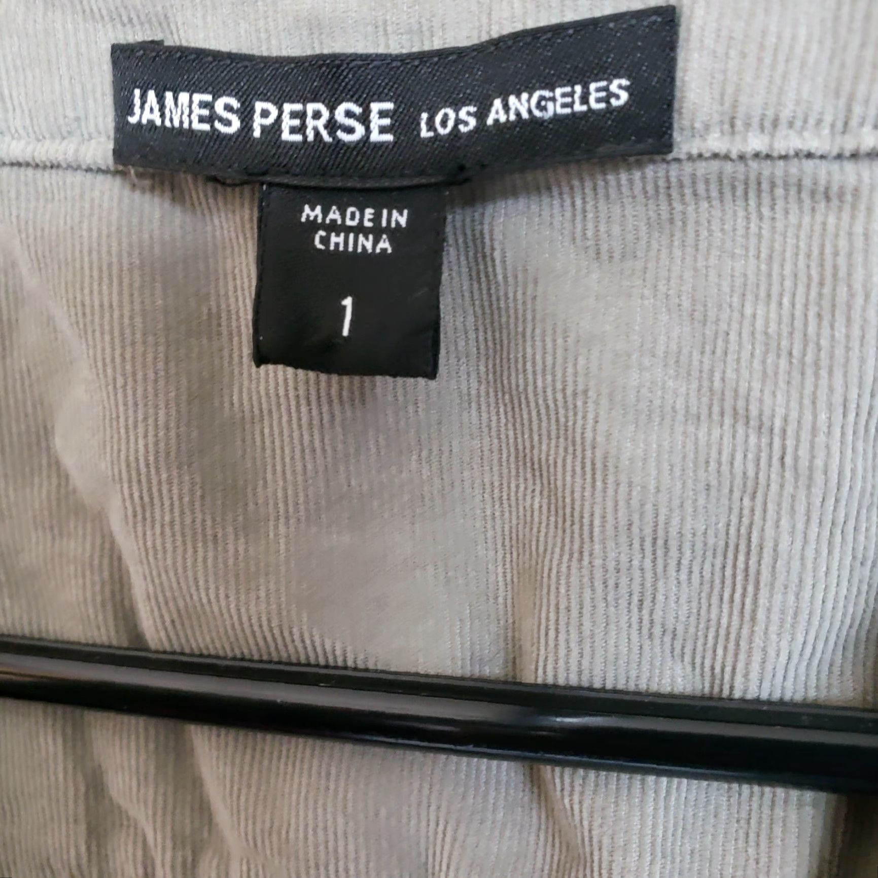 James Perse James Perse Womens Ultra Fine Cord Jumper Sz Small Tan Long Sleeve Cotton Size S / US 4 / IT 40 - 5 Thumbnail